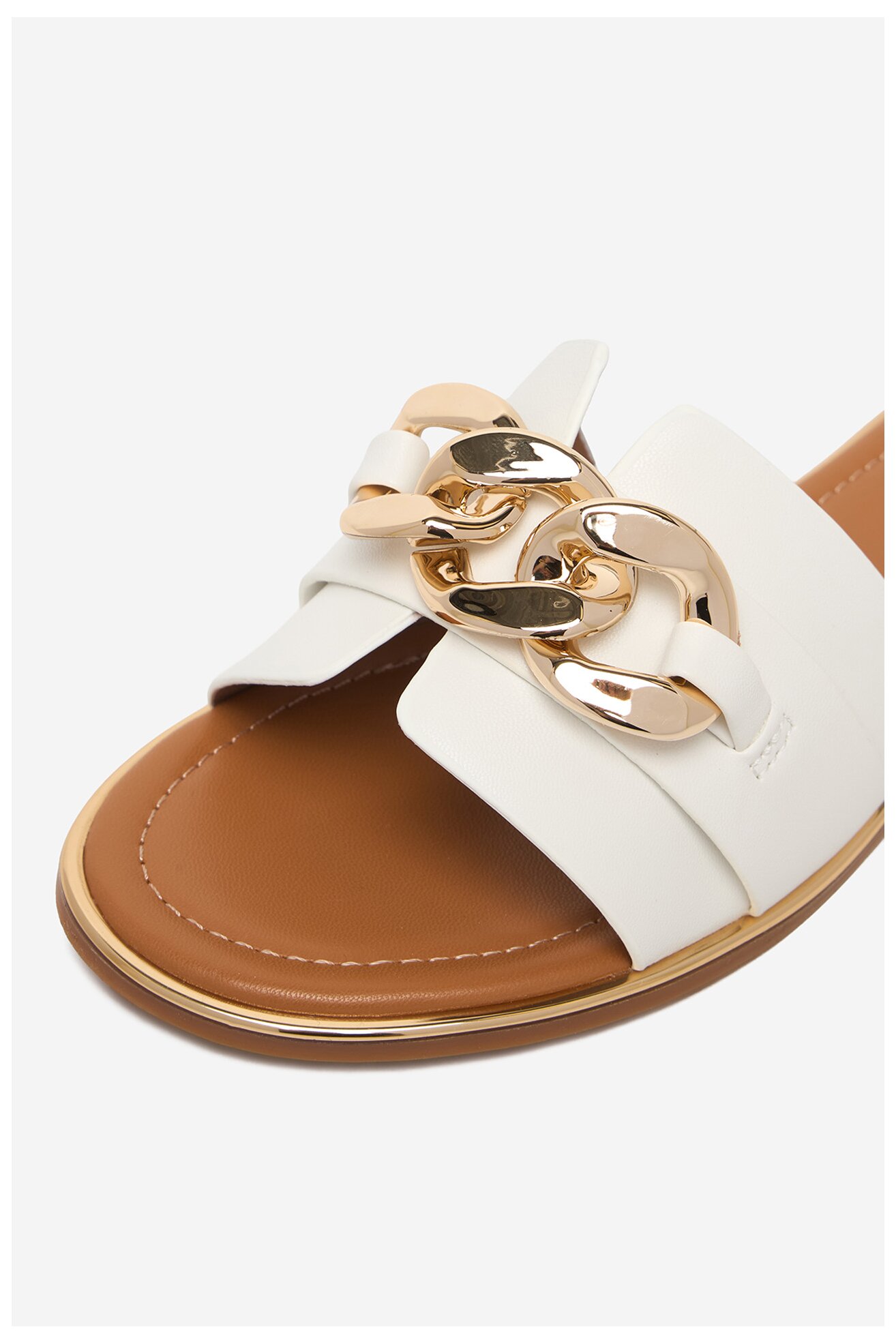 Klapki Jenny CEO-WFA2738-1 Biały