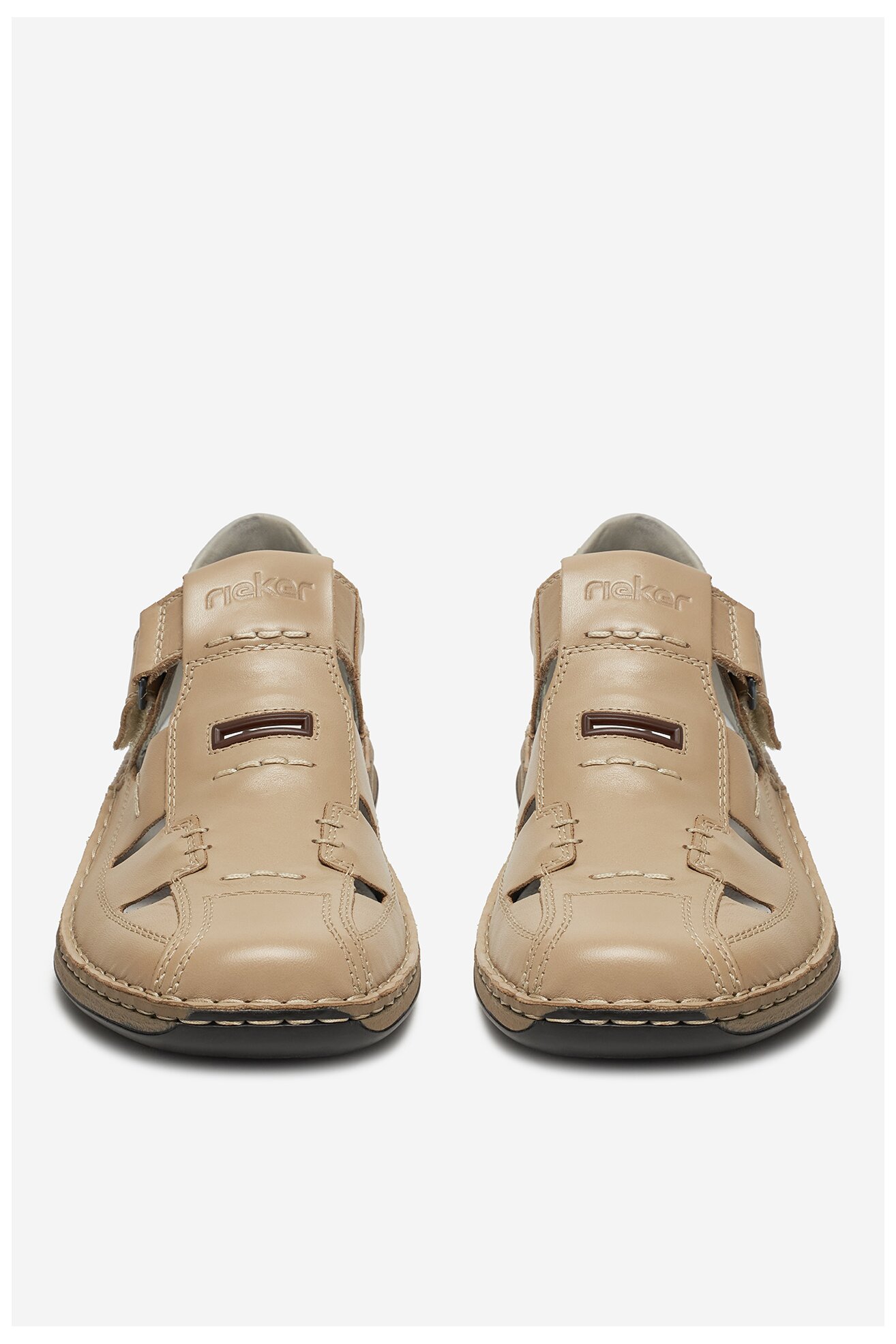 Sandały Rieker 05284-60 Beżowy