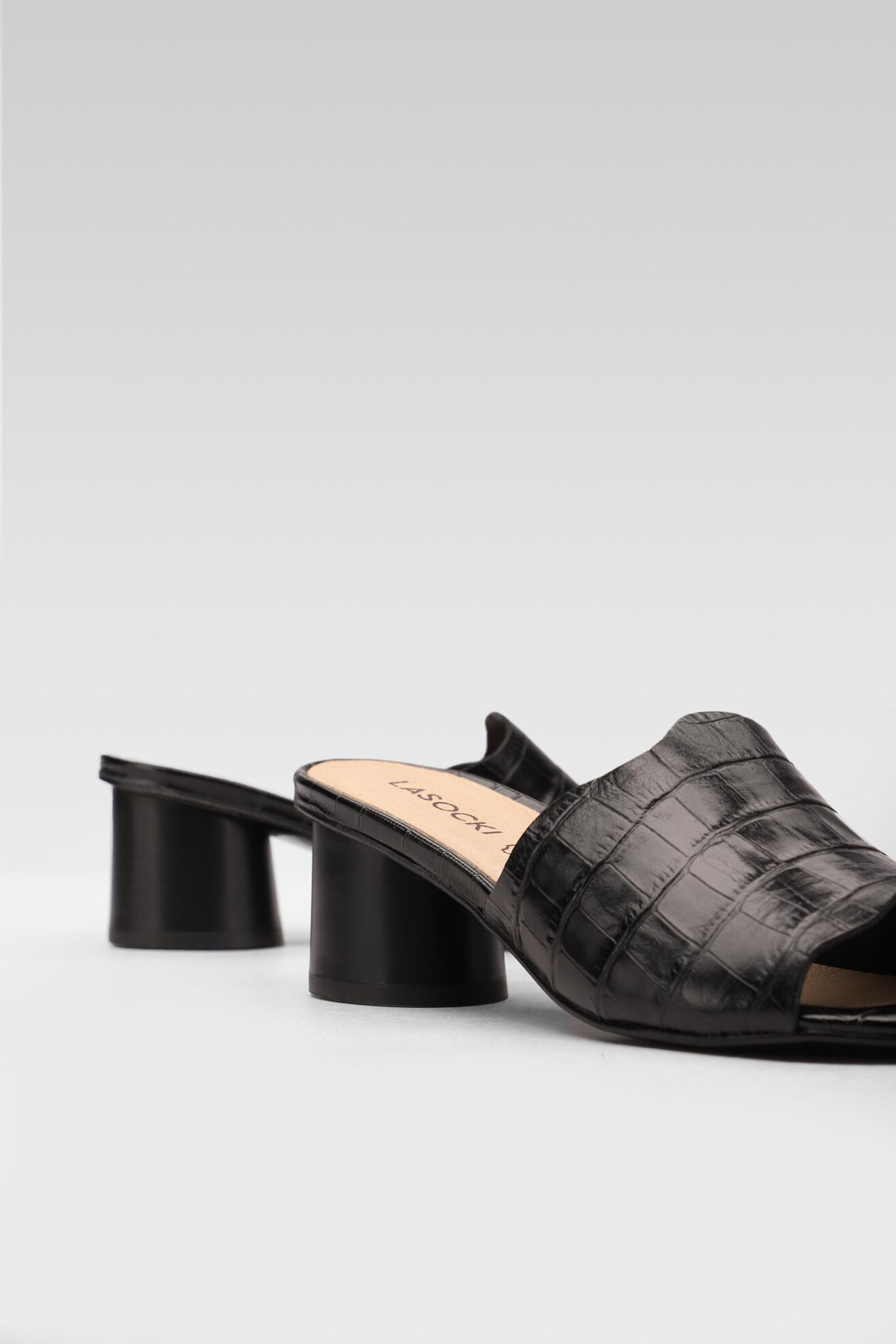 Klapki Lasocki S681 Czarny