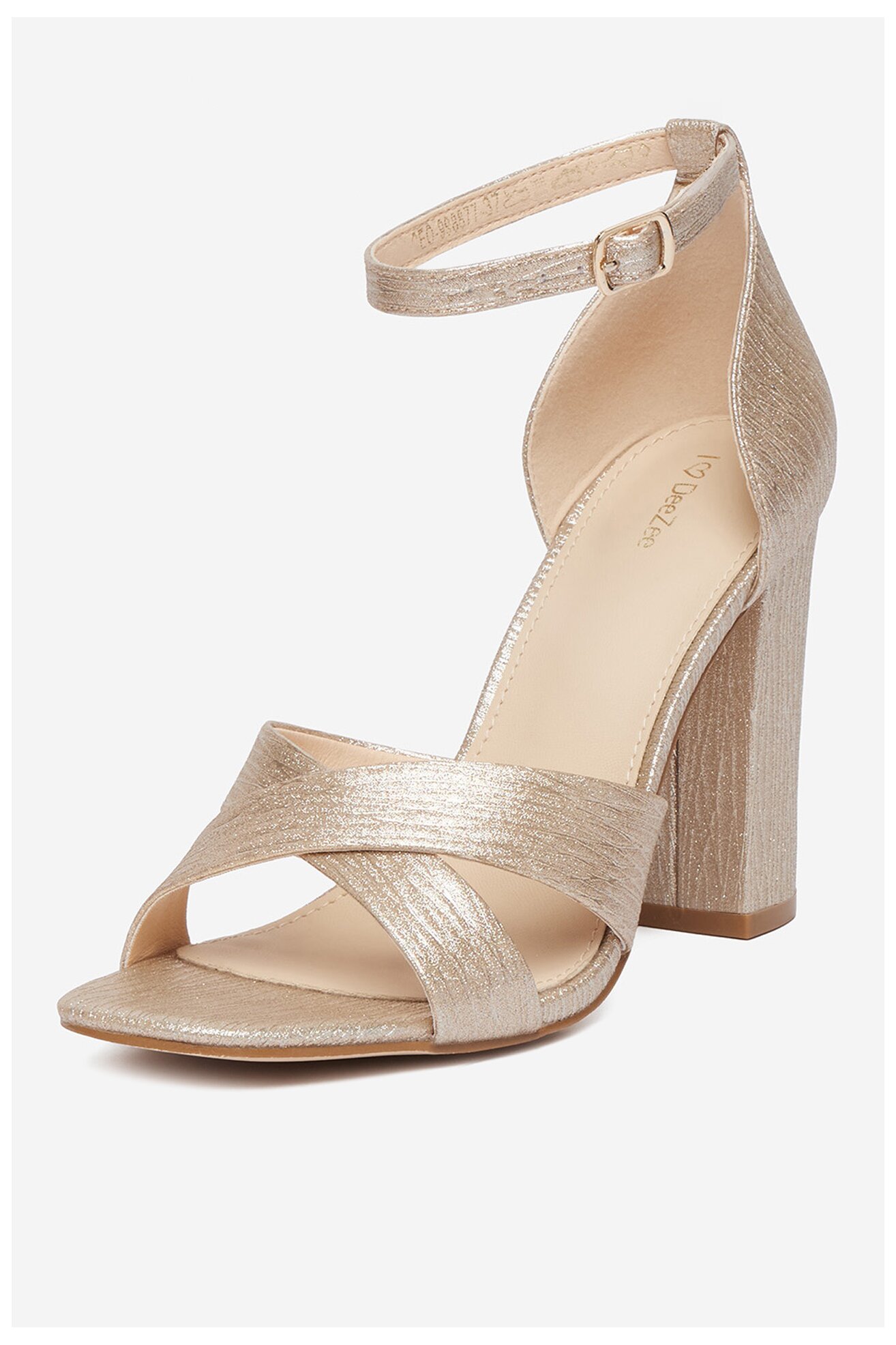 Sandały DeeZee CEO-998877 Złoty