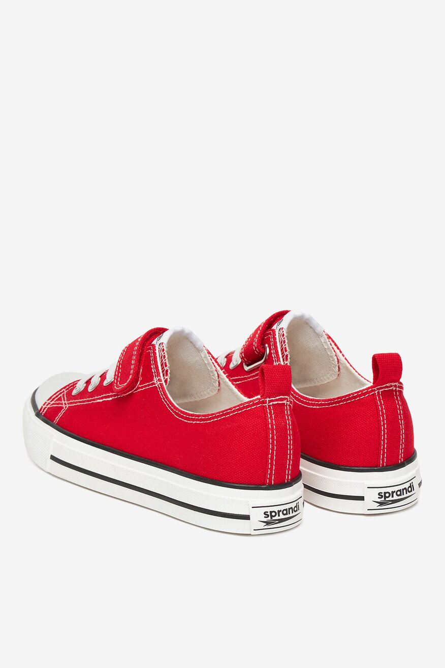 Pantofi pânză Sprandi ROŞU - 5906751302309