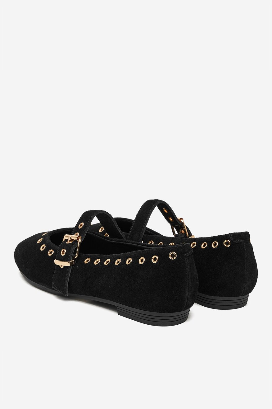 
                Lasocki - Baleriny skórzane - 5906751933008