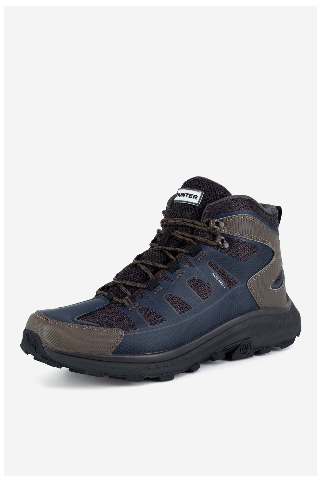 Túracipő HUNTER PEAK RT MID WP SÖTÉTKÉK