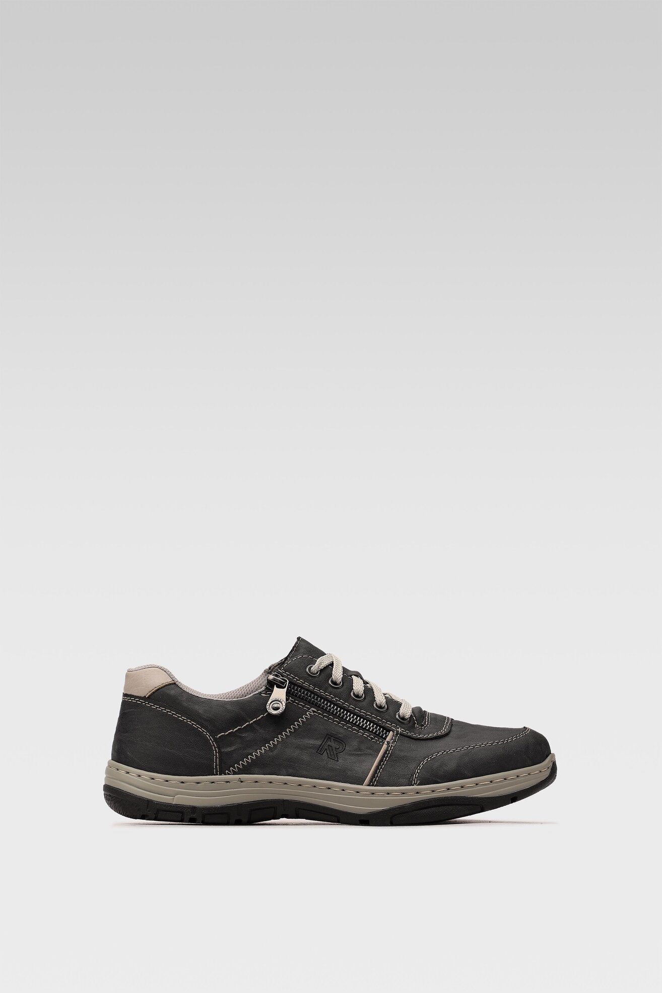 Półbuty Rieker 16300-46 Szary