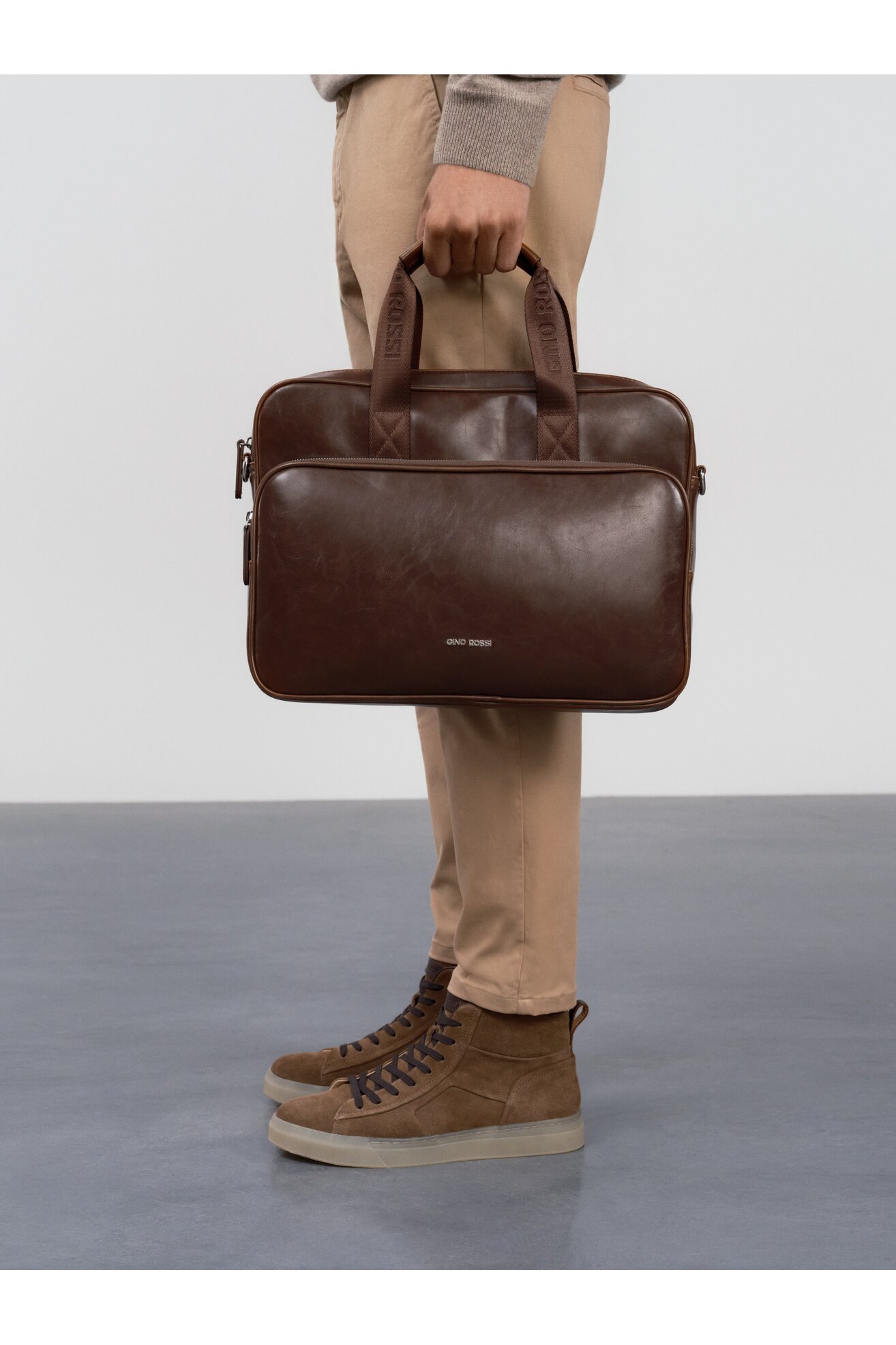 Torba męska Gino Rossi BGM-U-016-40-08 Brązowy