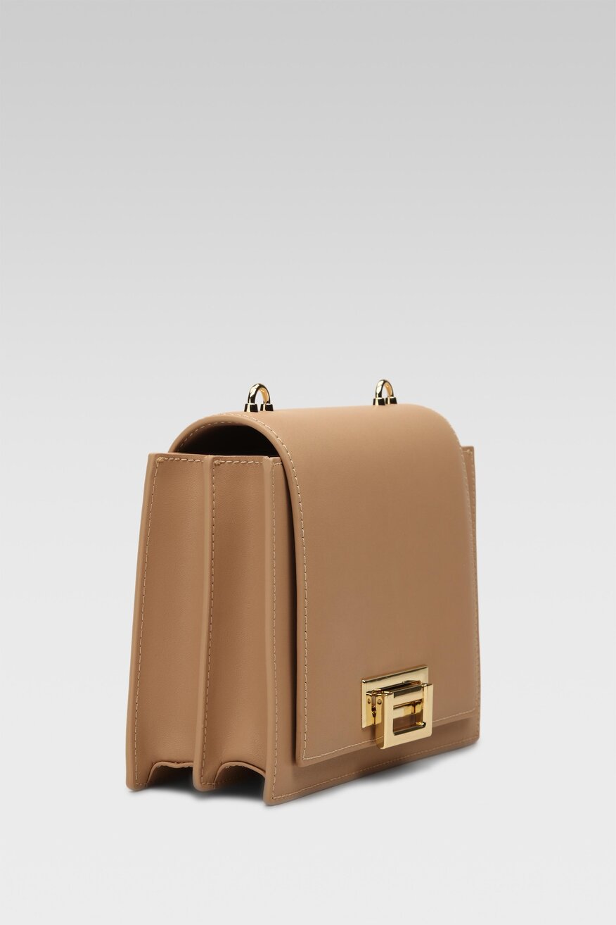 
                Badura - Torebka skórzana pastelowa - 5904862659565