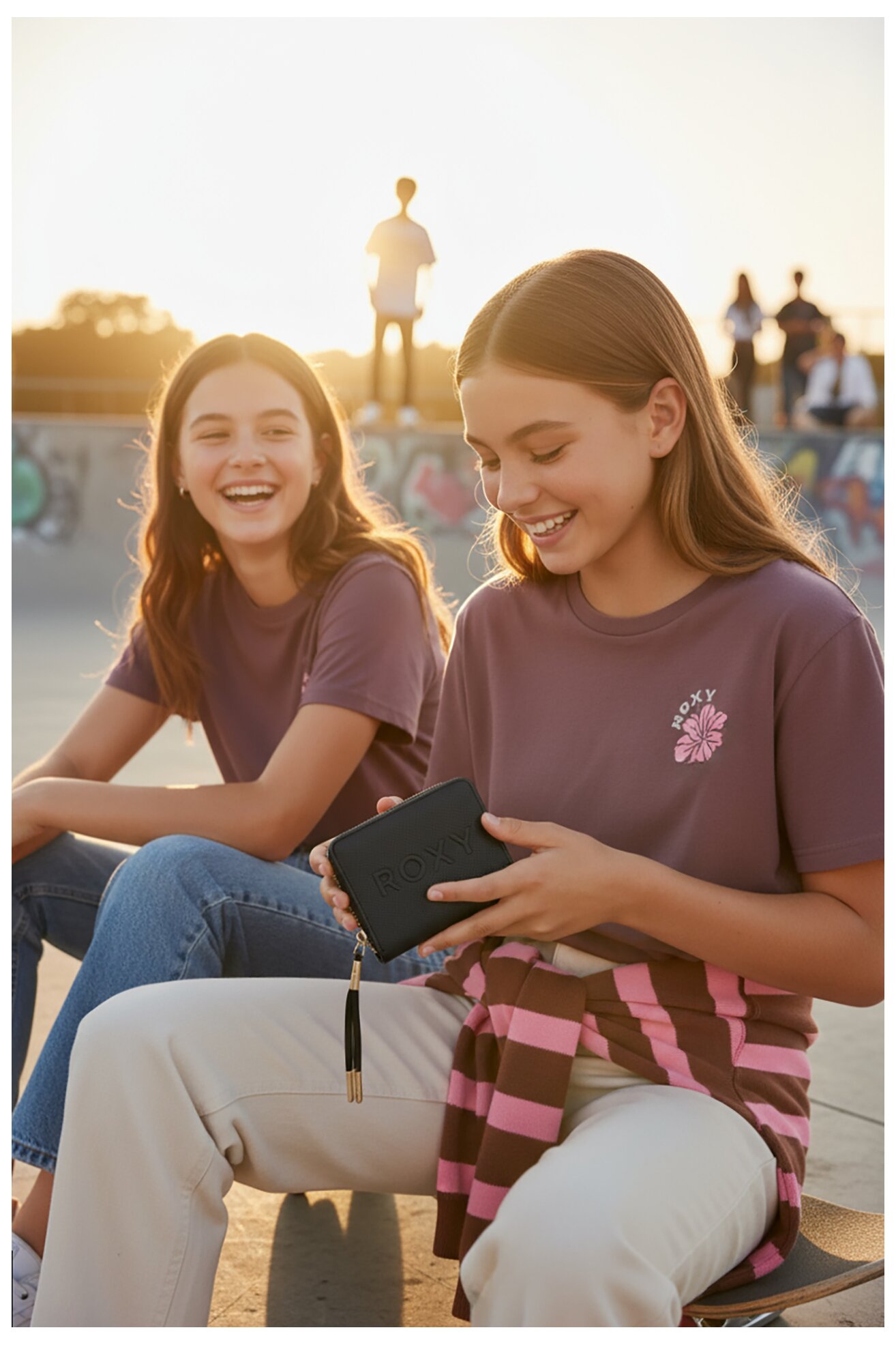 Női pénztárca ROXY CEO-RX-W1-003-AW25 FEKETE