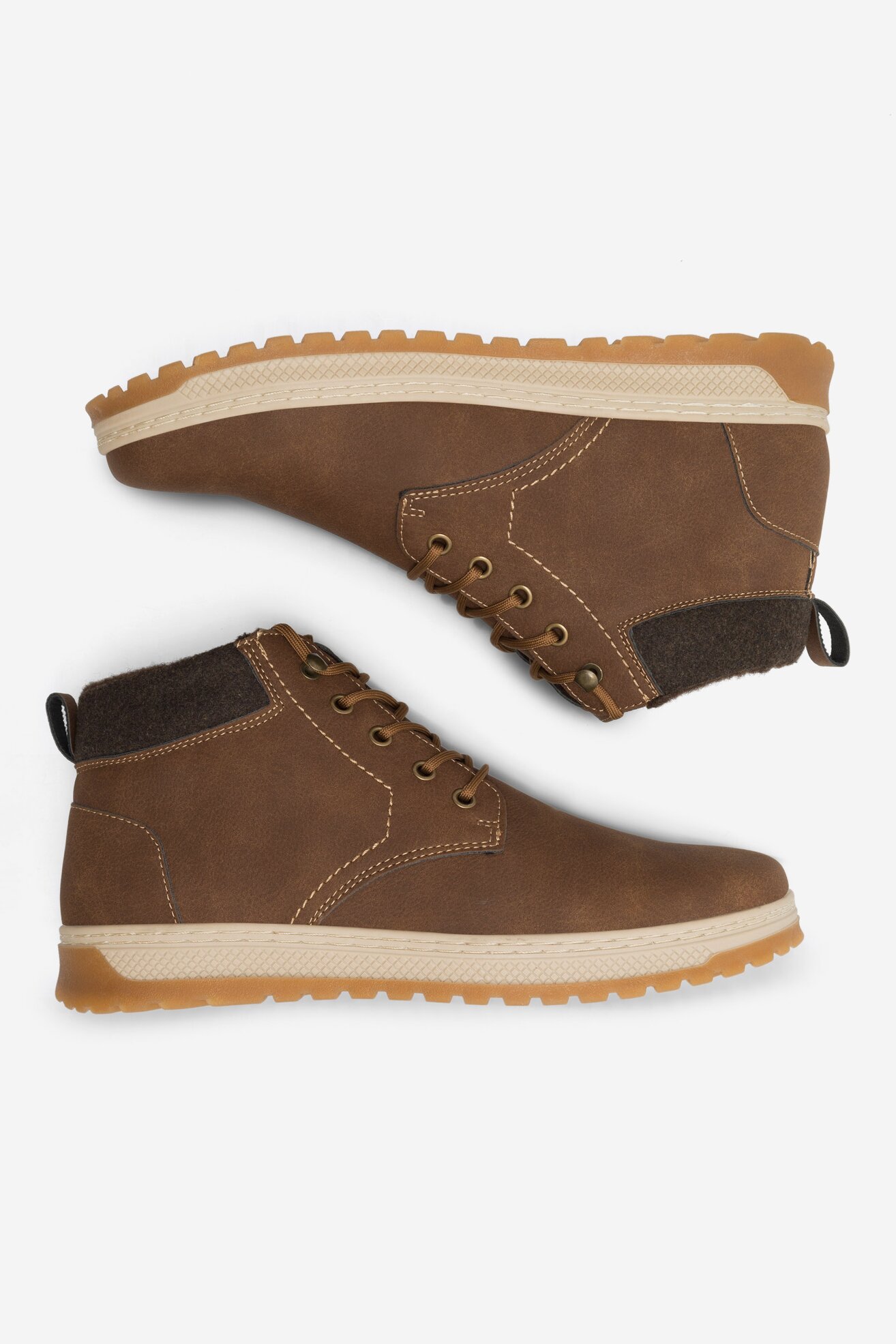 Duboke cipele Lanetti MYL8293-23 KAMEL