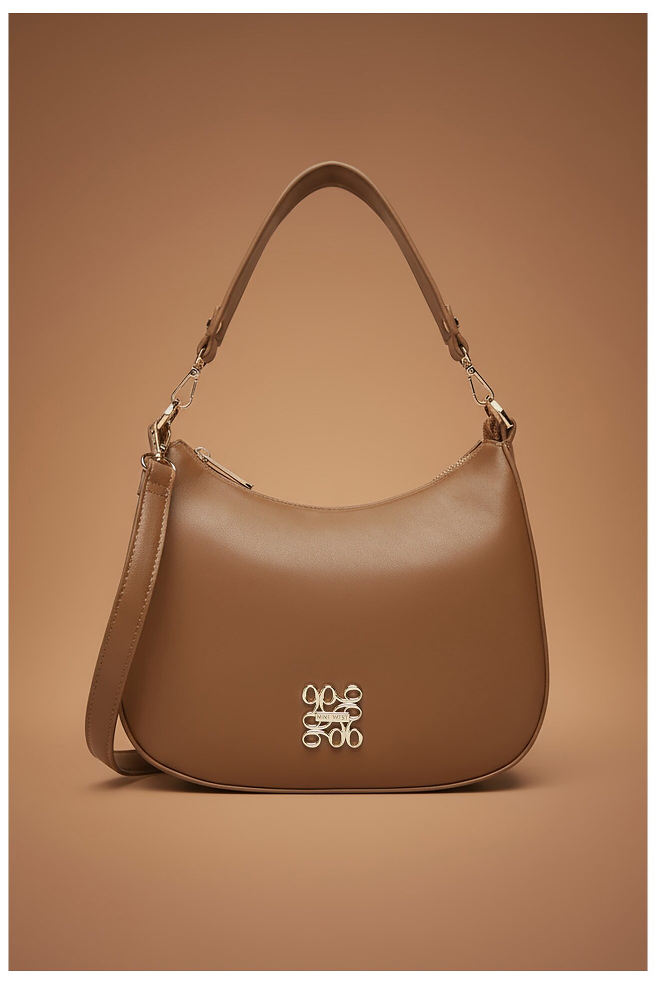 Torebka NINE WEST CEO-NANCY-H241690 Beżowy ciemny