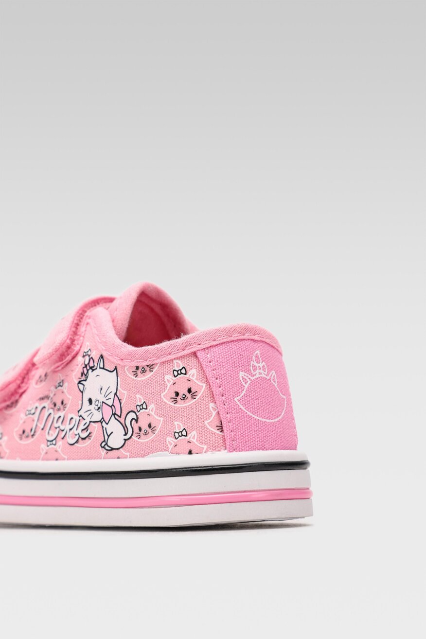 Marie Cat - Trampki z printem różowe - 5903698324876