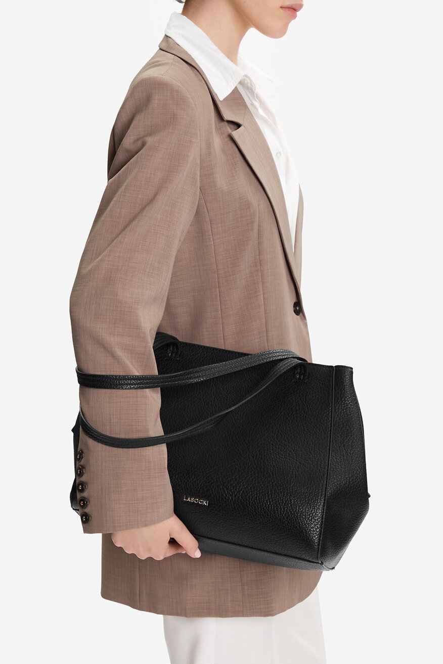 Дамска чанта Lasocki ЧЕРЕН - 5906751403167