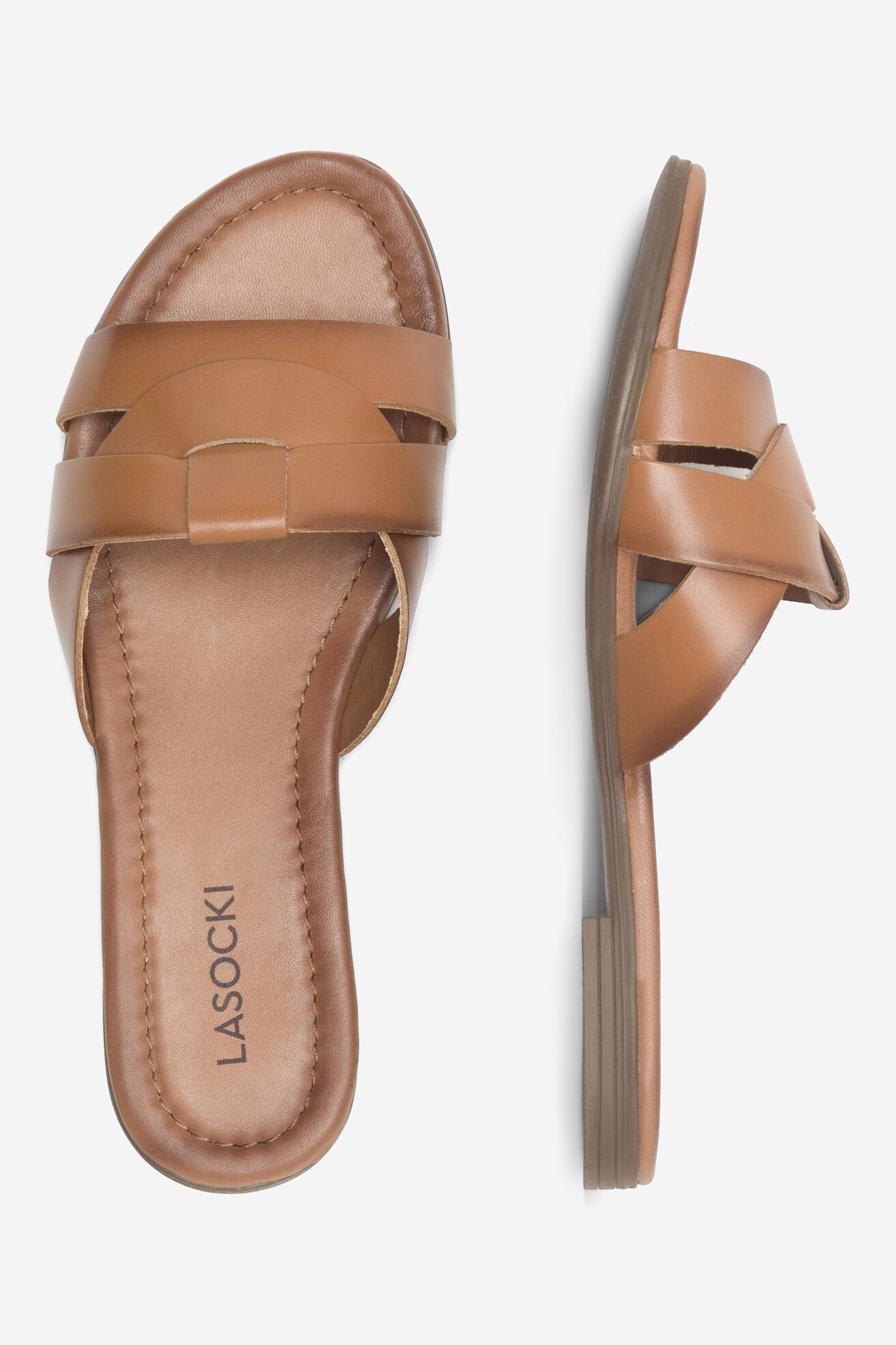 Klapki Lasocki WI23-RUPIA-02 Camel