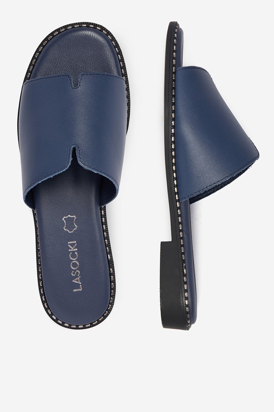 
                Lasocki - Klapki skórzane - 5906751918951