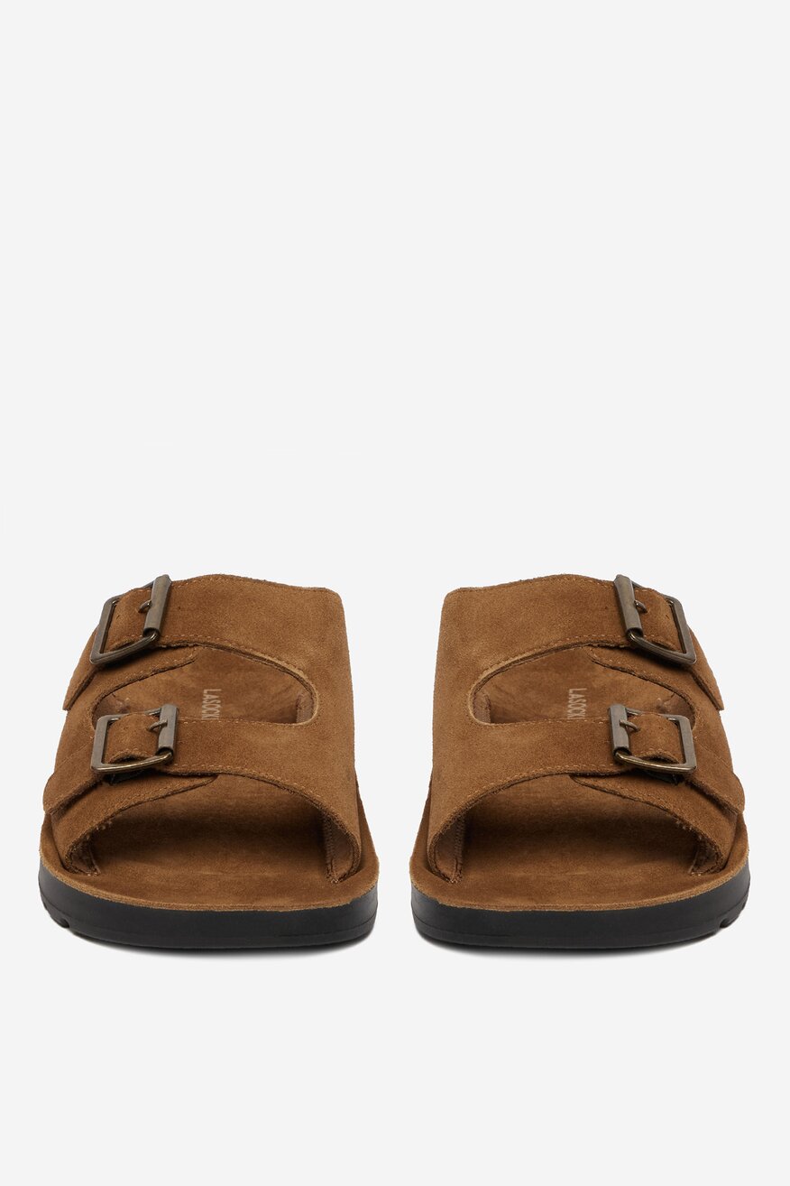 
                Lasocki - Klapki skórzane - 5907964102090