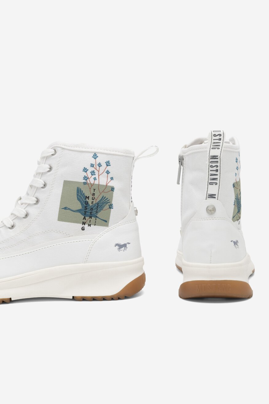 
                        Кецове Mustang 1458-501 БЯЛ - 5904862666839