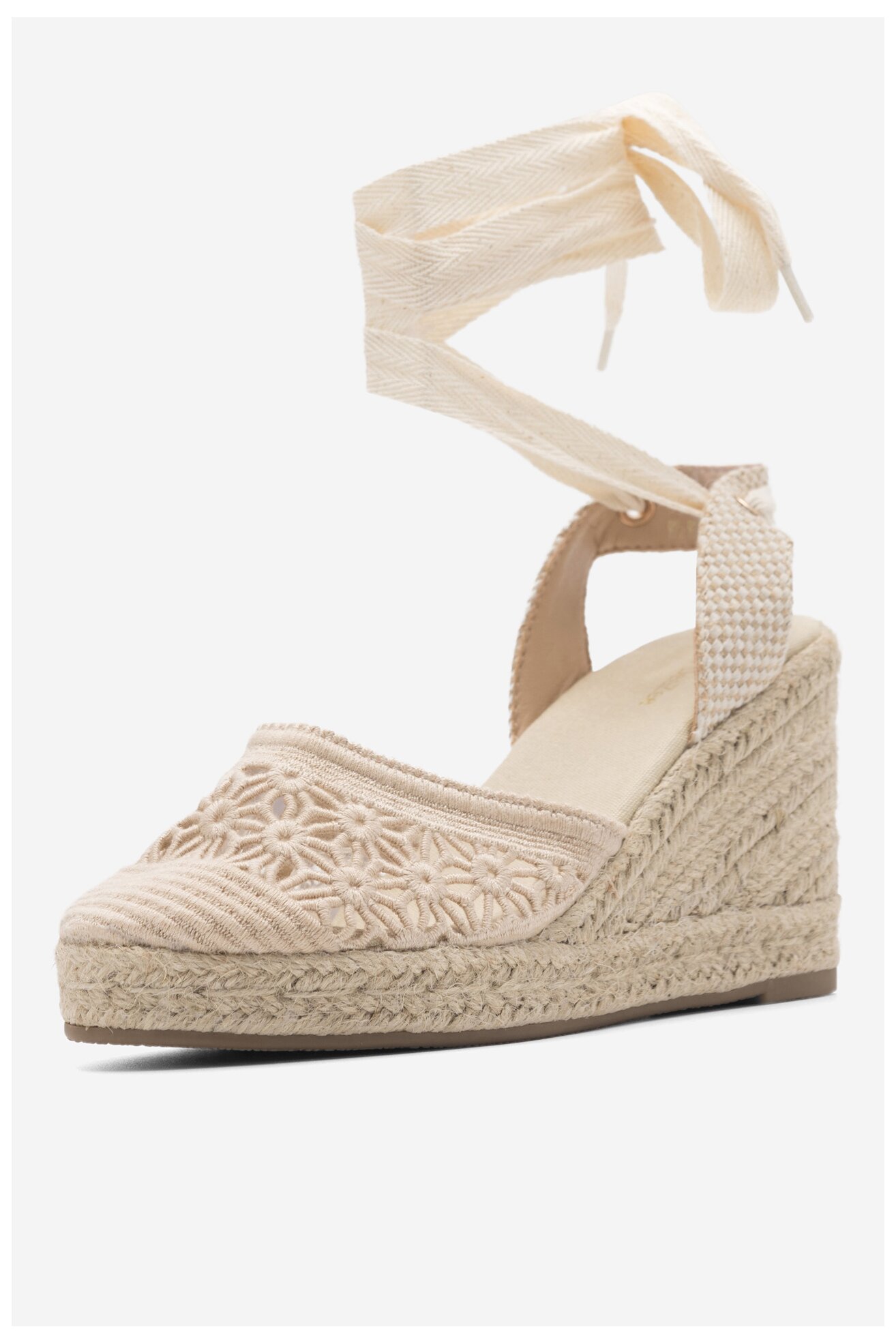 Espadryle DeeZee LOLA WSS071022-01 Beżowy