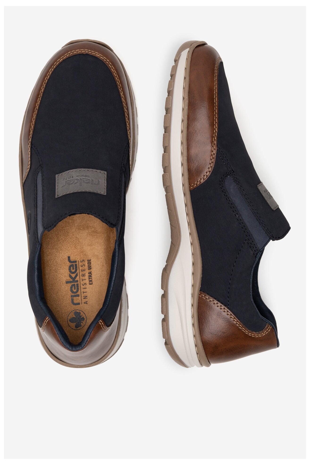 Pantofi casual Rieker 03354-14 BLEUMARIN ÎNCHIS