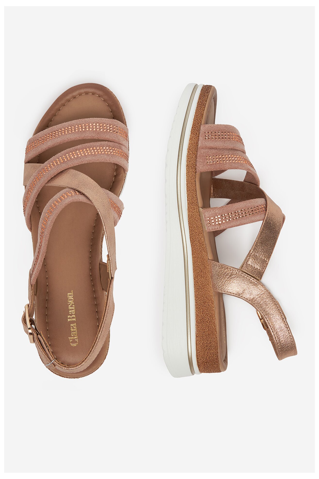 Szandál Clara Barson WS2506-09 RÓZSASZÍN