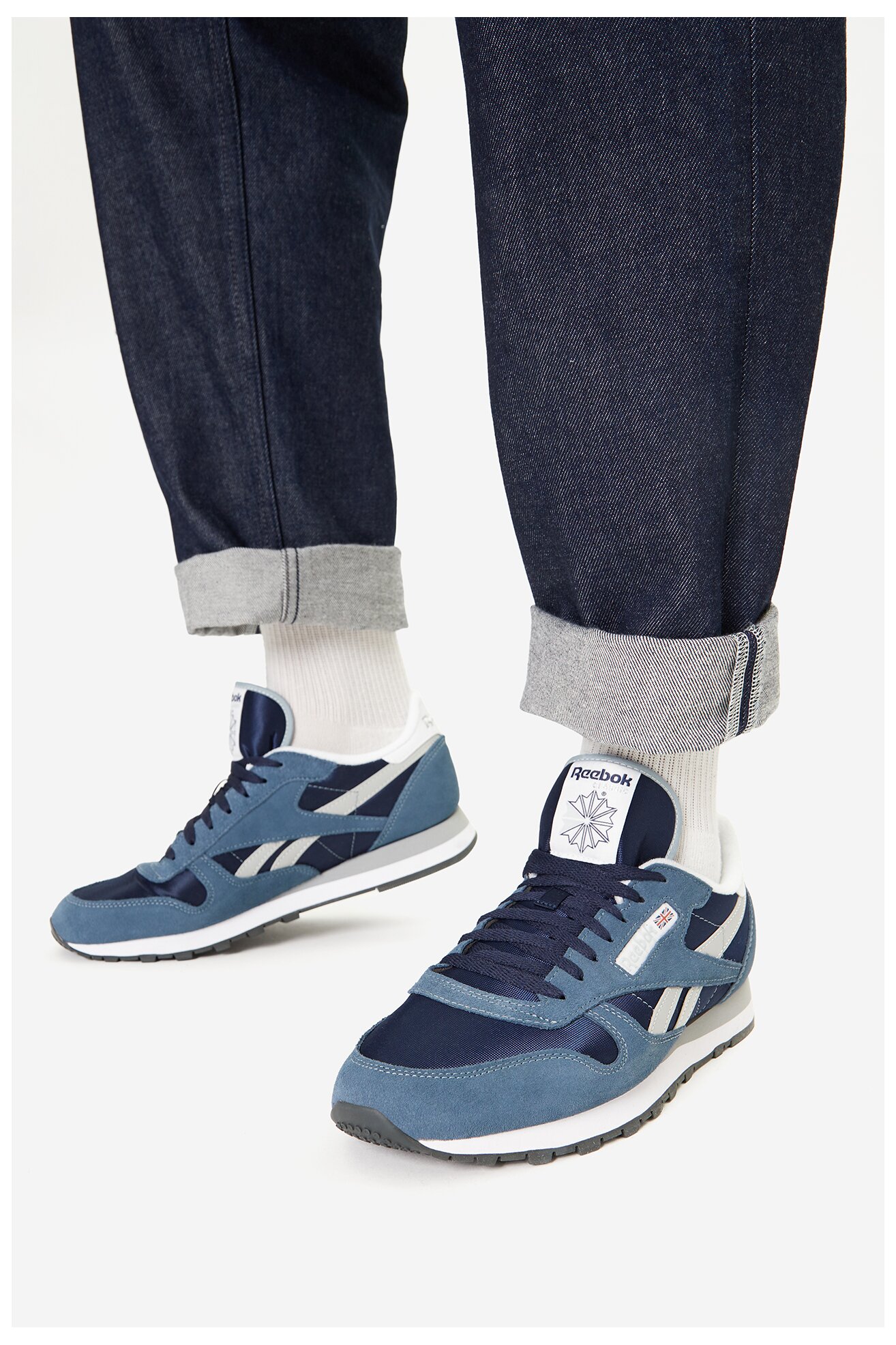 Încălțăminte sport Reebok EO-CLASSIC LEATHER 100230514 BLEUMARIN