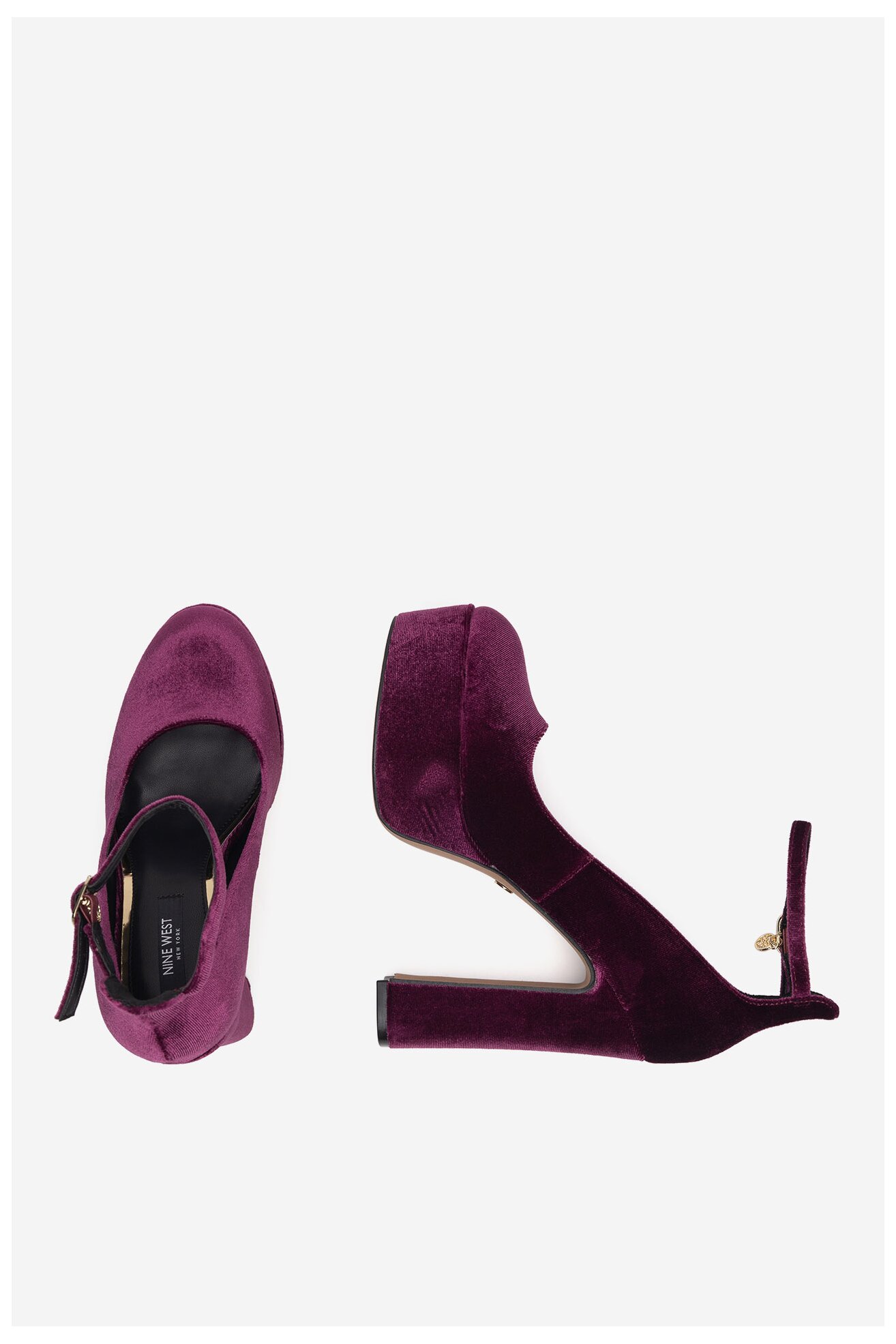 Körömcipő NINE WEST WFA3040-1 LILA