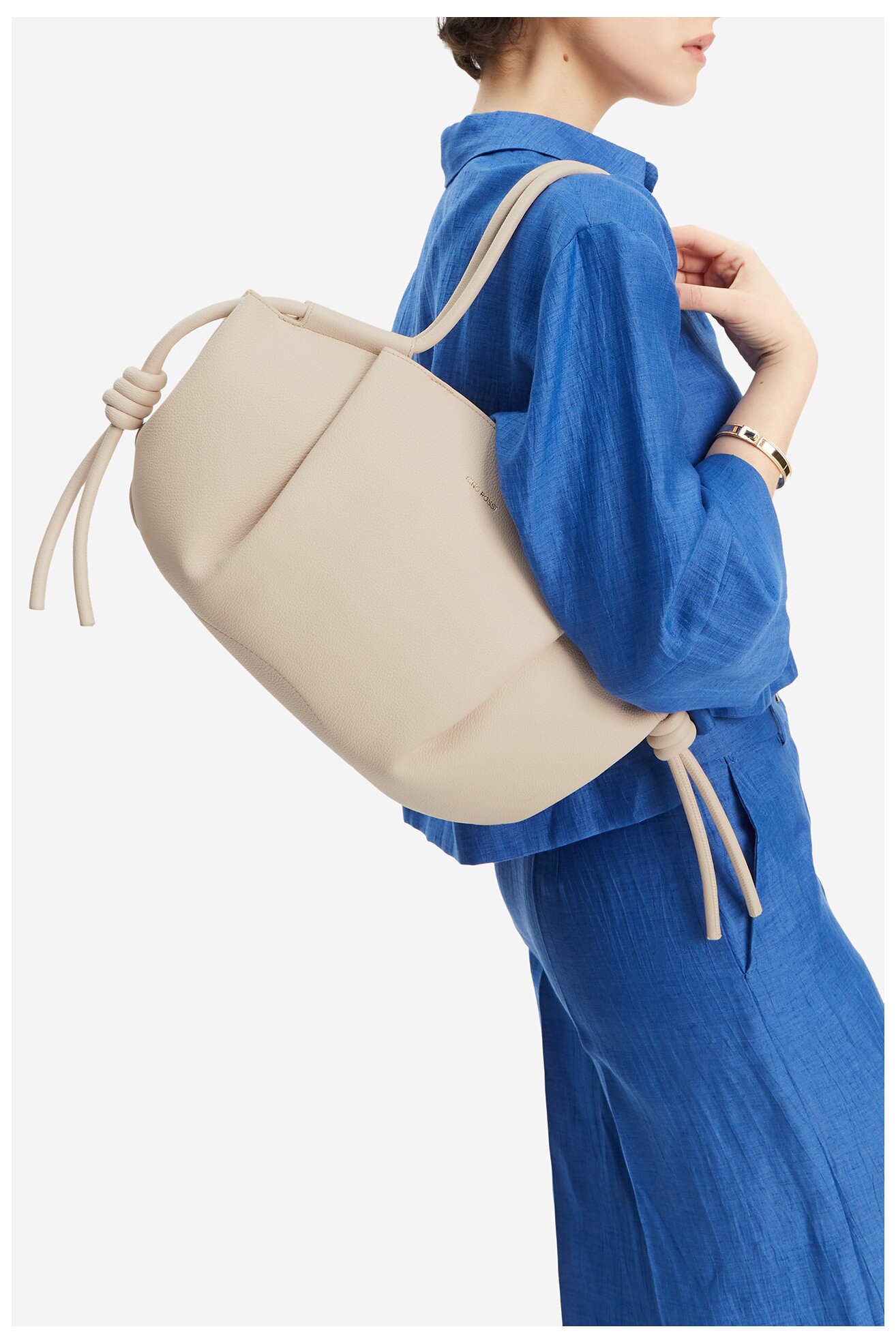 Geantă de mână Gino Rossi RC-19683 BEJ DESCHIS