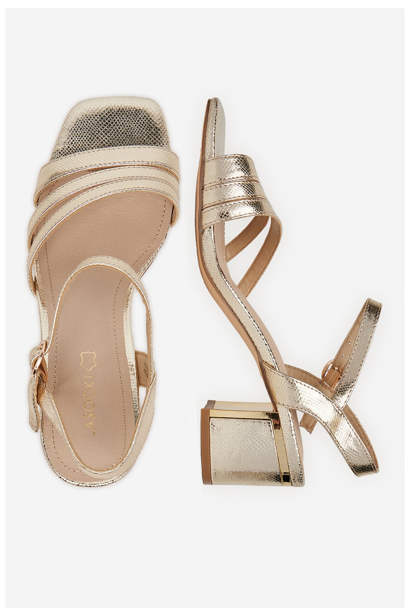 Szandál Lasocki HY6800-1 ARANY