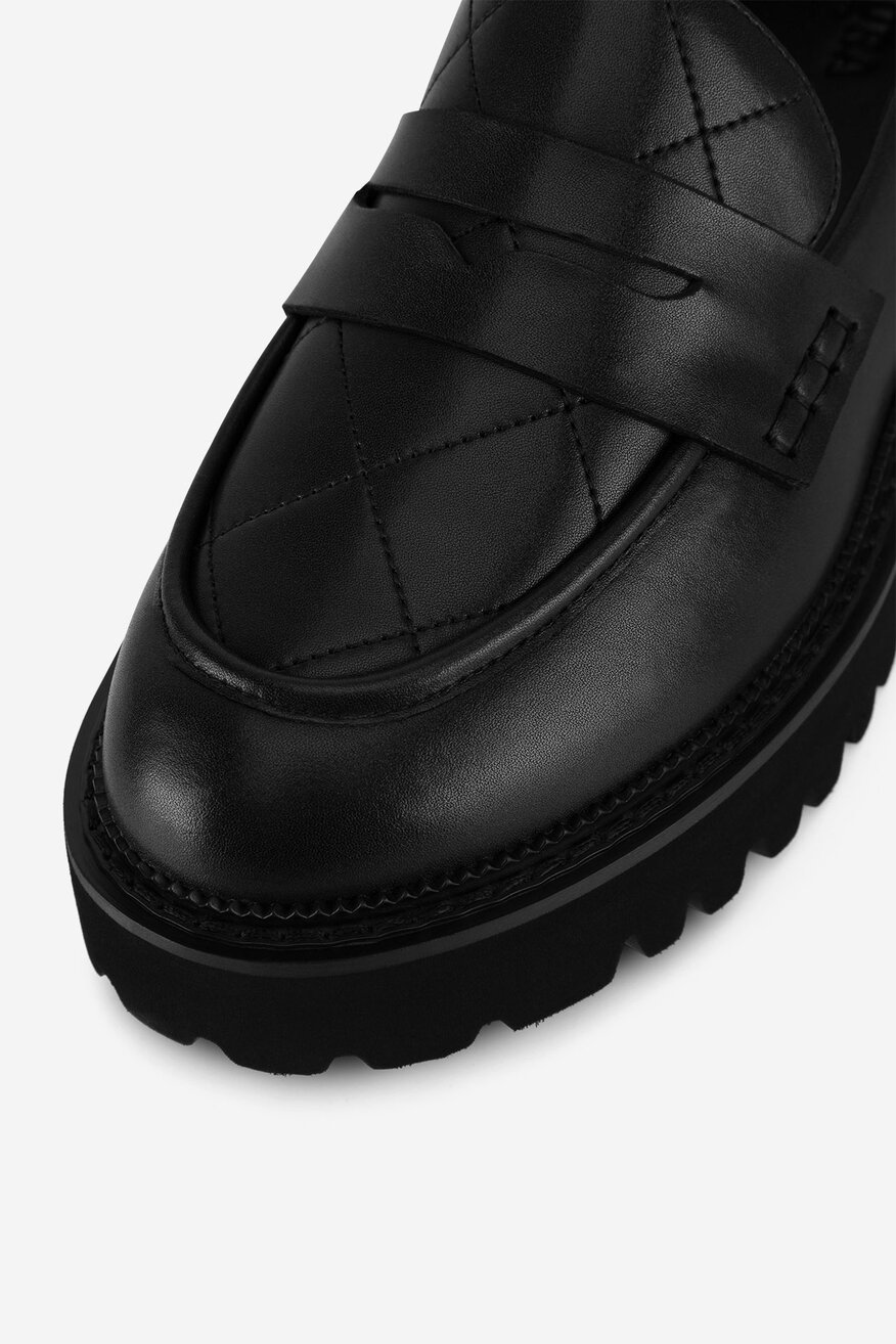 Badura - Loafersy skórzane - 5905588955887