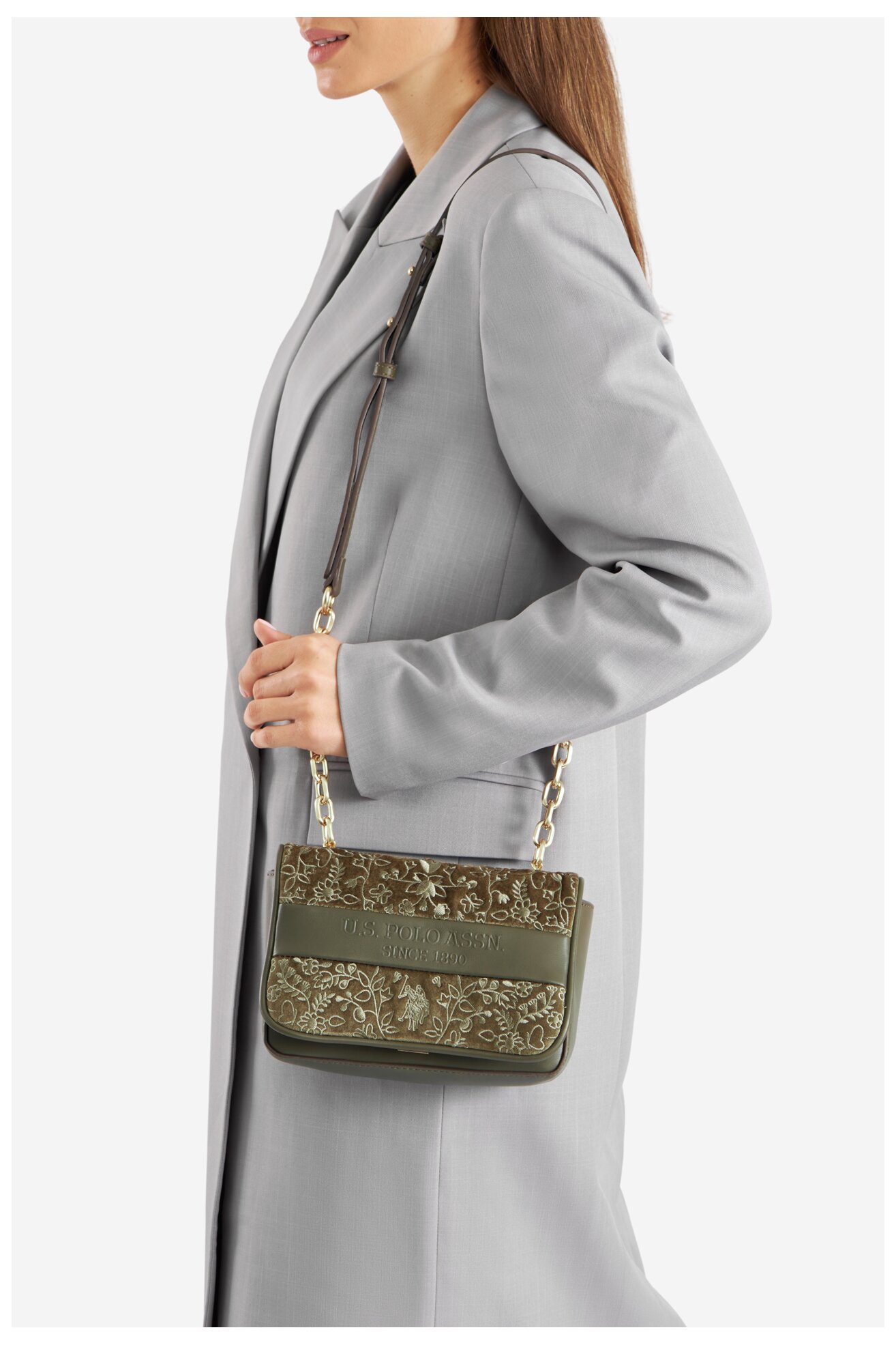 Torebka U.S. POLO ASSN. BIUXT8462WZC Zielony