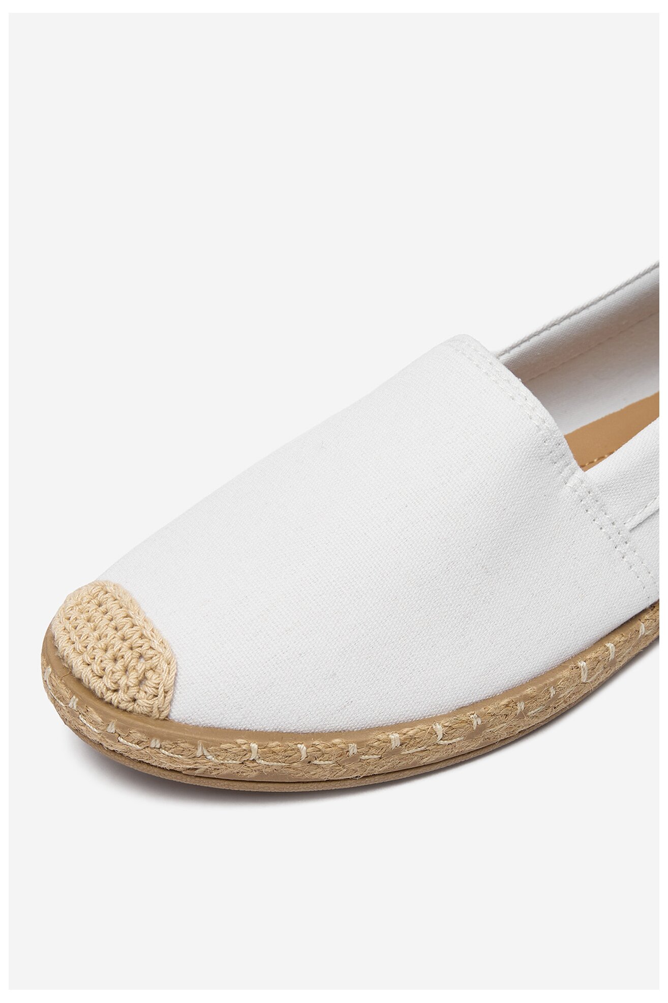 Espadryle Jenny CEO-WSK1609-20 Biały