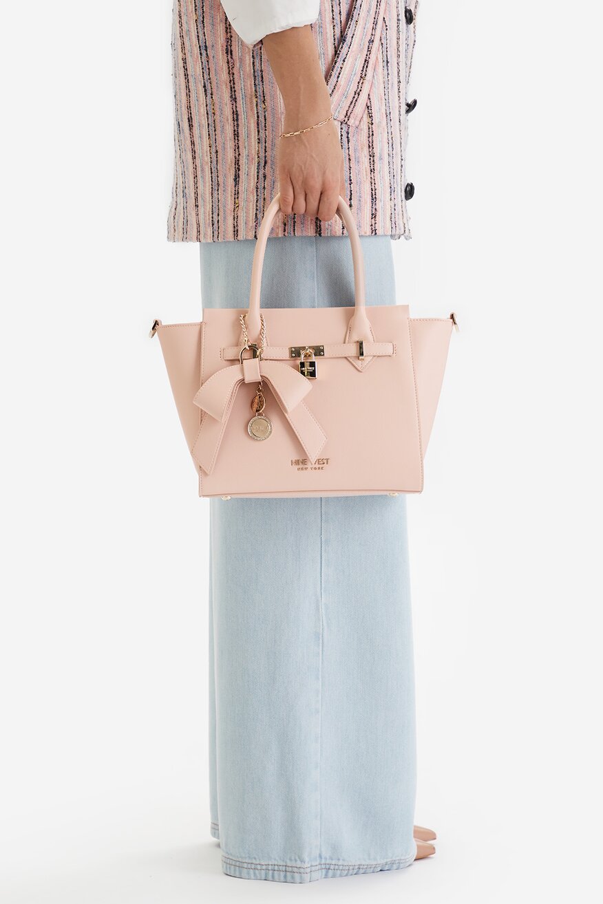 Дамска чанта NINE WEST РОЗОВ - 5906751544754