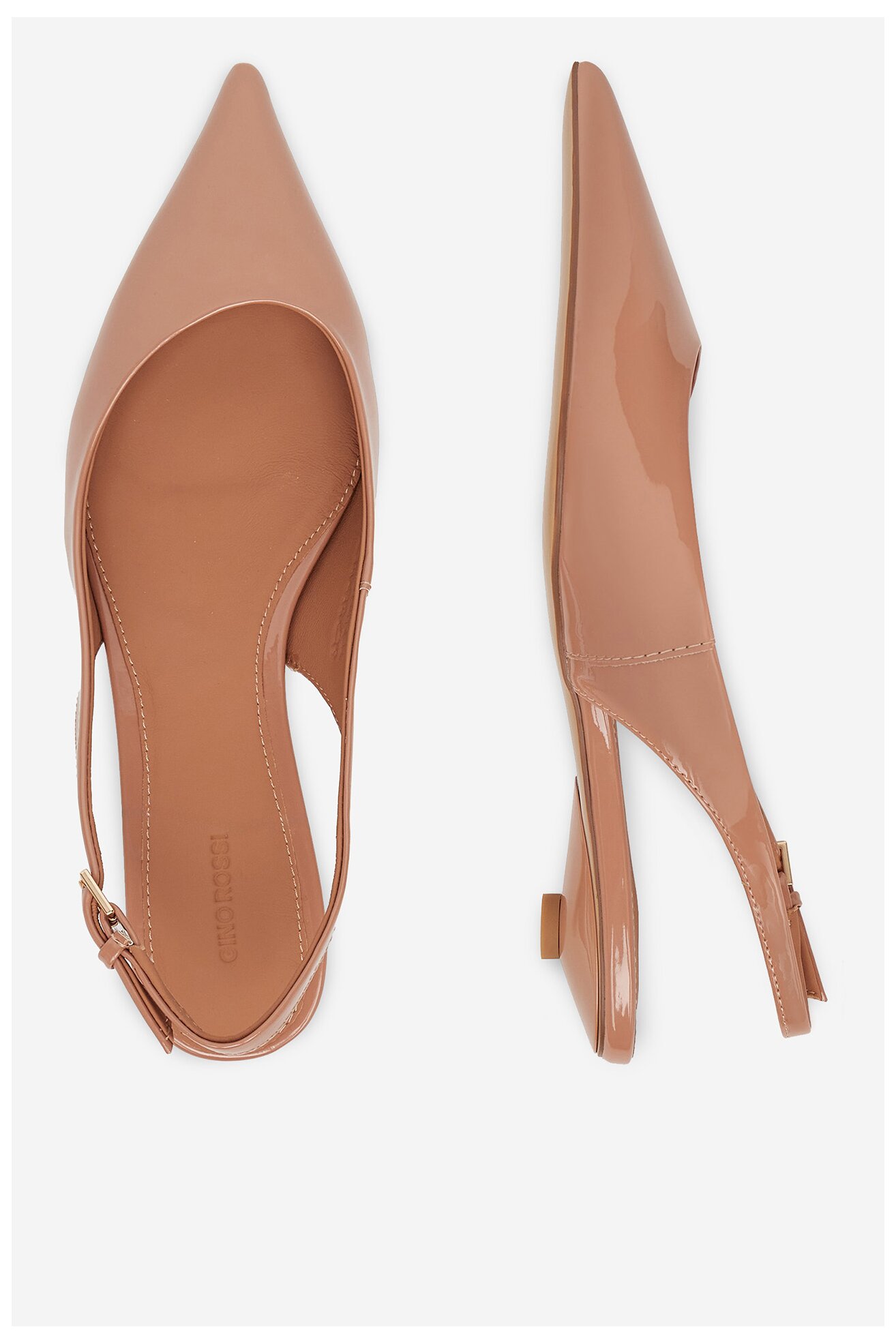 Baleriny Gino Rossi VICI-V1895-105-2 Beżowy