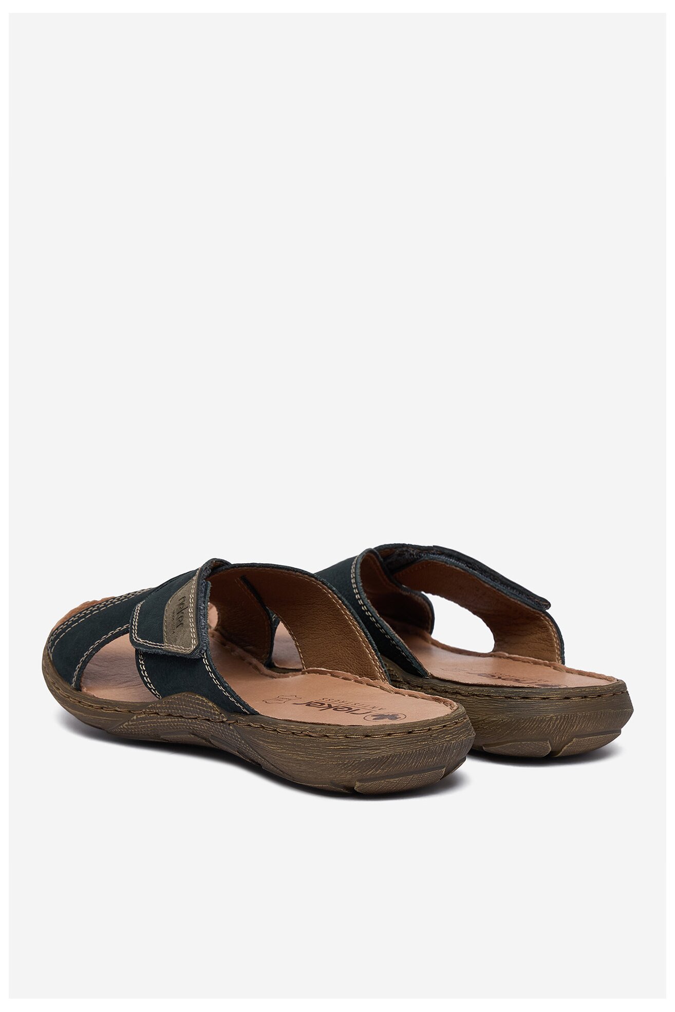 Klapki Rieker CEO-22089-14 Granatowy