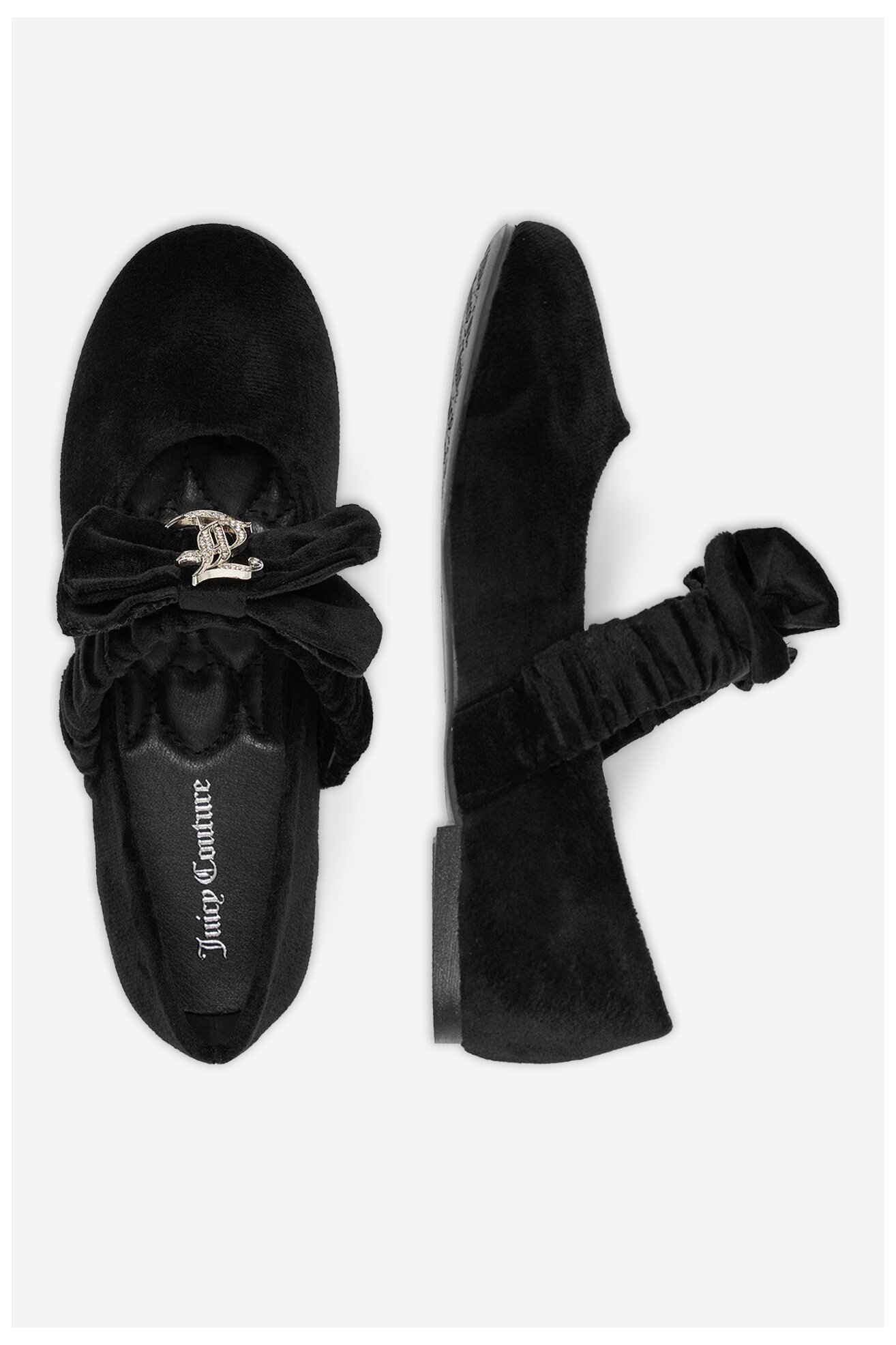 Baleriny Juicy Couture CEO-CS6515-01 Czarny