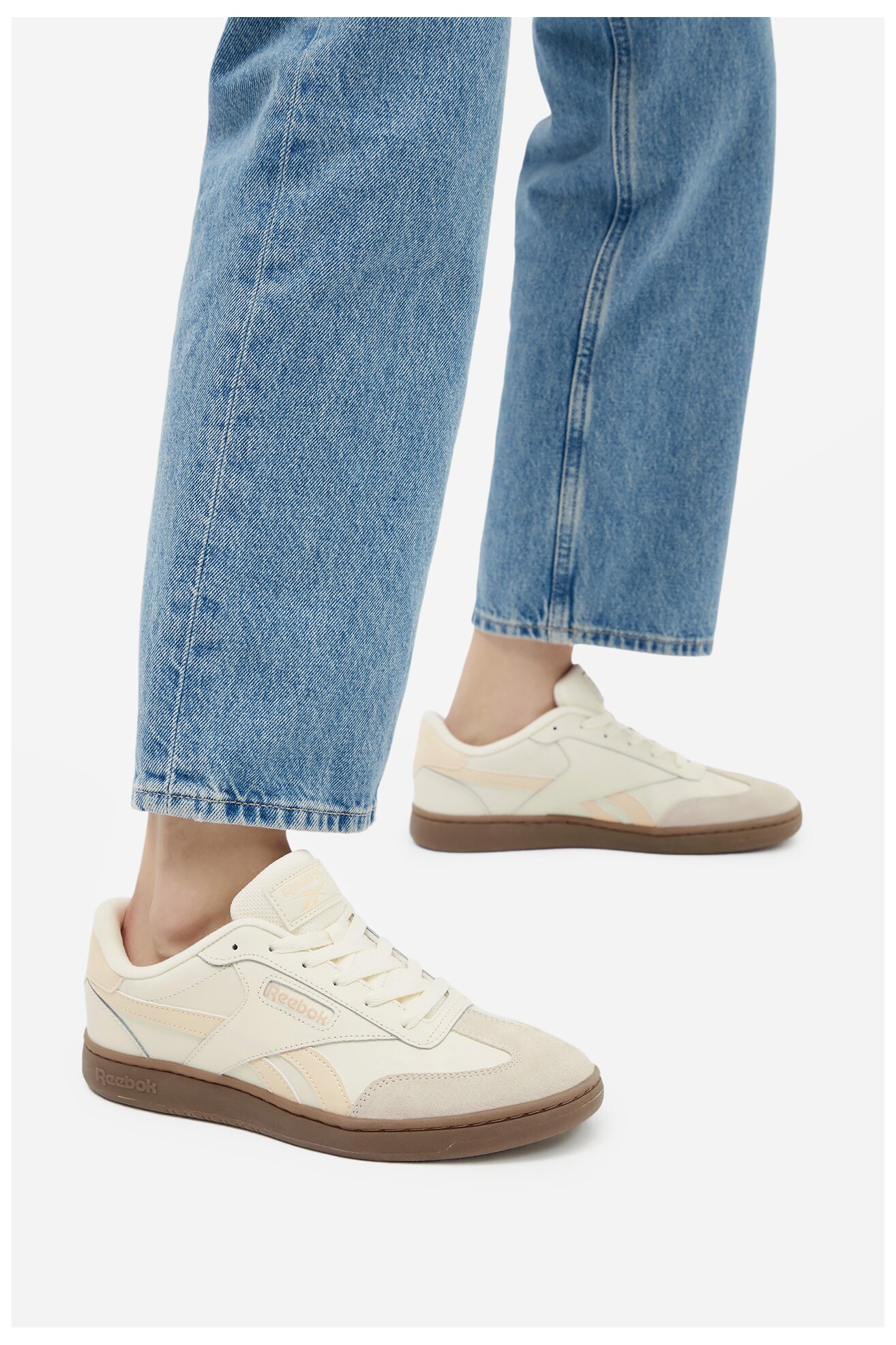 Încălțăminte sport Reebok FORTE LOUNGER AR30252WCCQ CREM