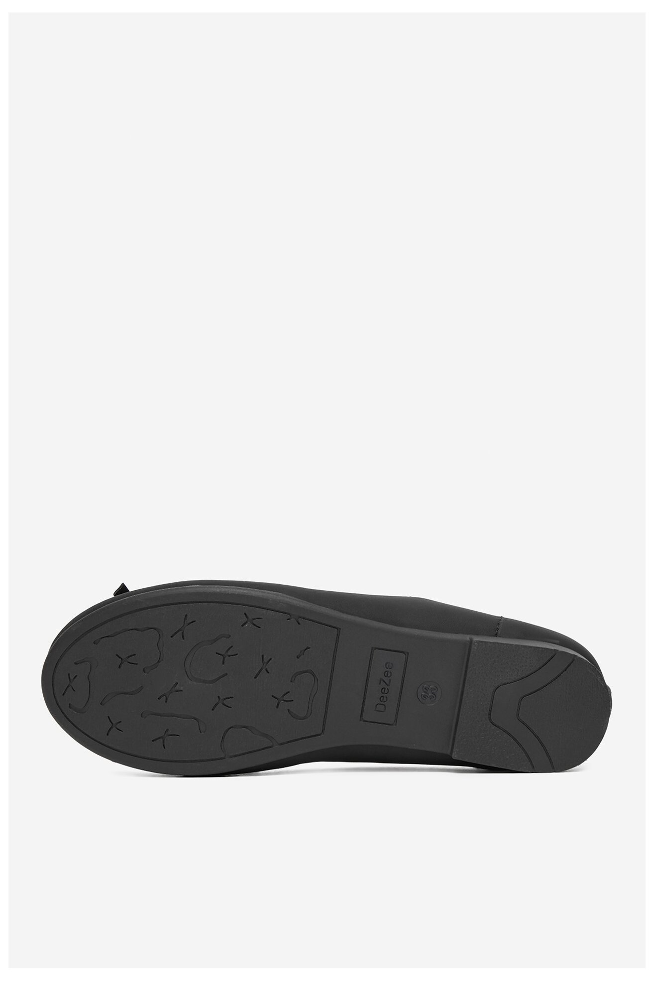 Baleriny DeeZee CEO-CS21273-03 Czarny
