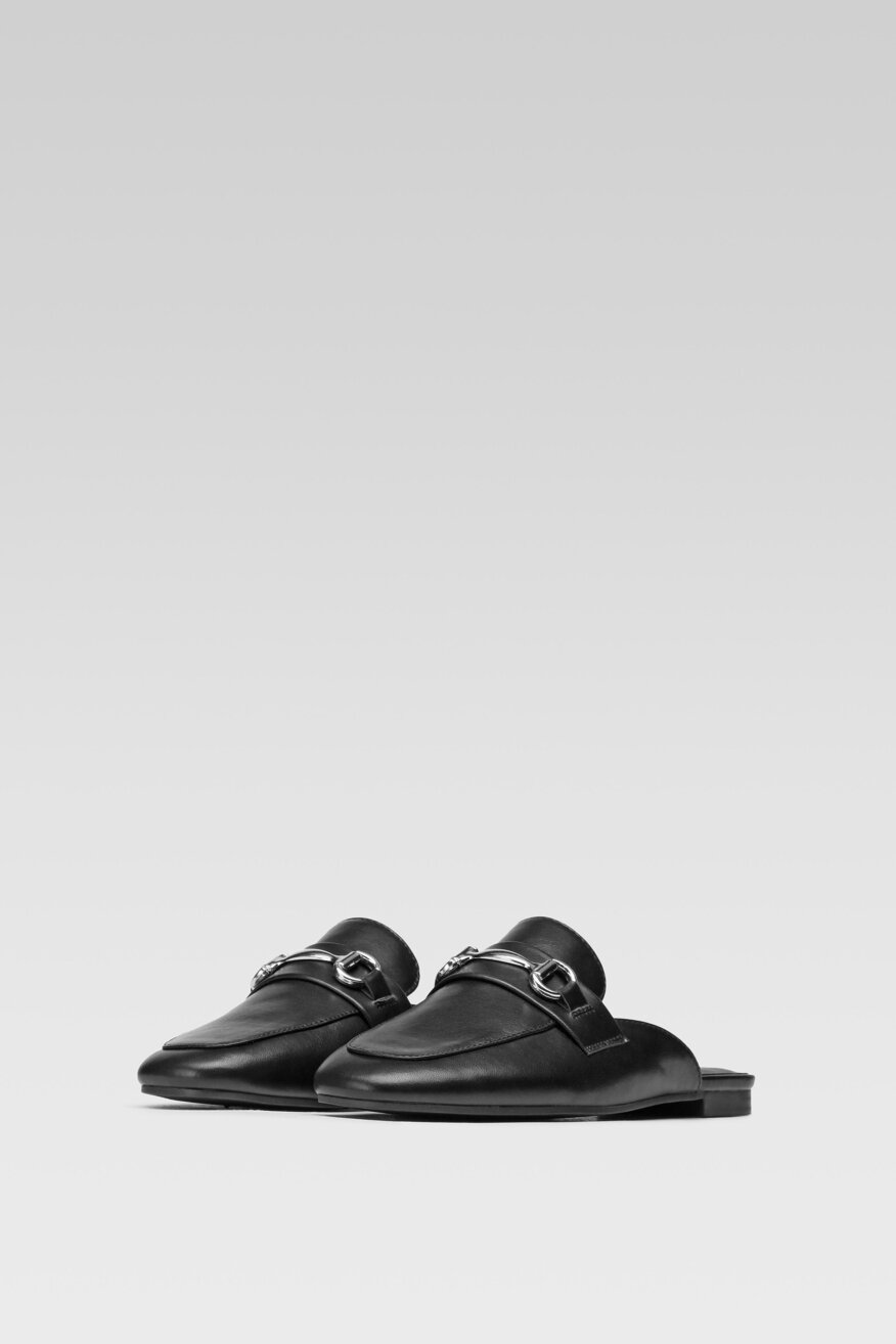 
                Jenny Fairy - Klapki mule czarne - 5903698357232