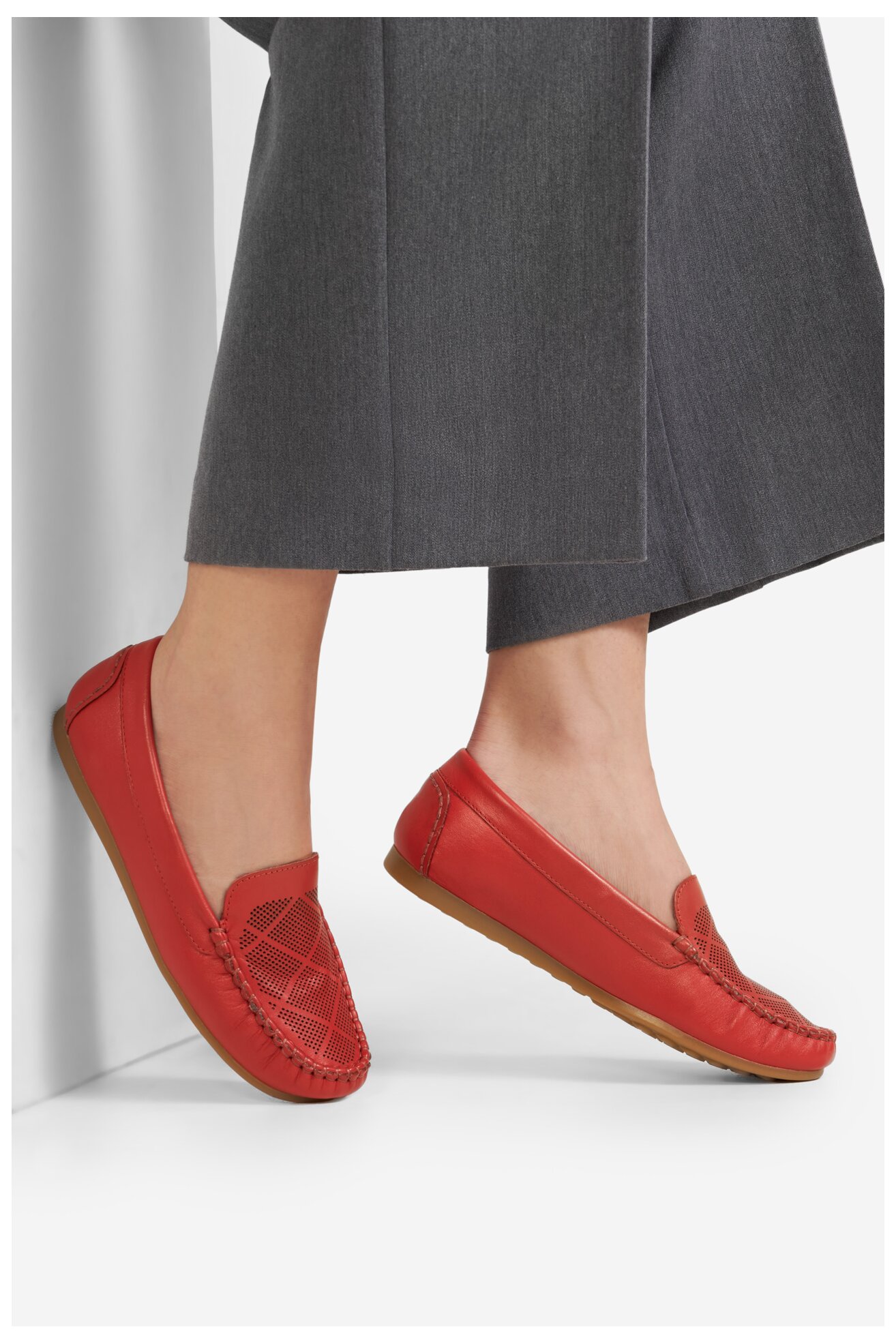 Mocasini Lasocki GRD-D520-05 ROŞU