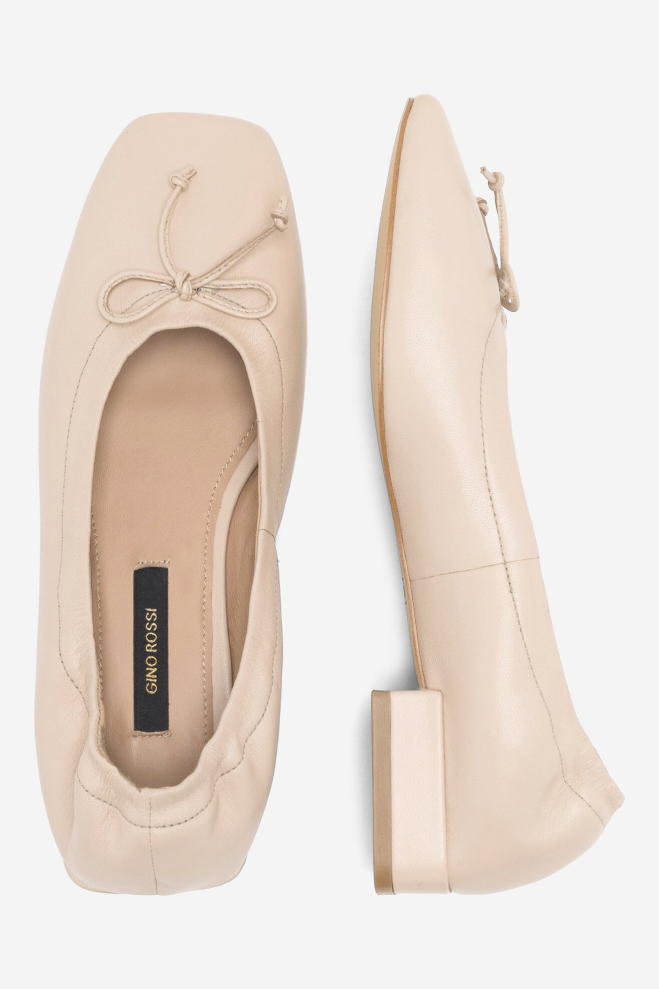 Baleriny Gino Rossi STELLA-108109 Beżowy
