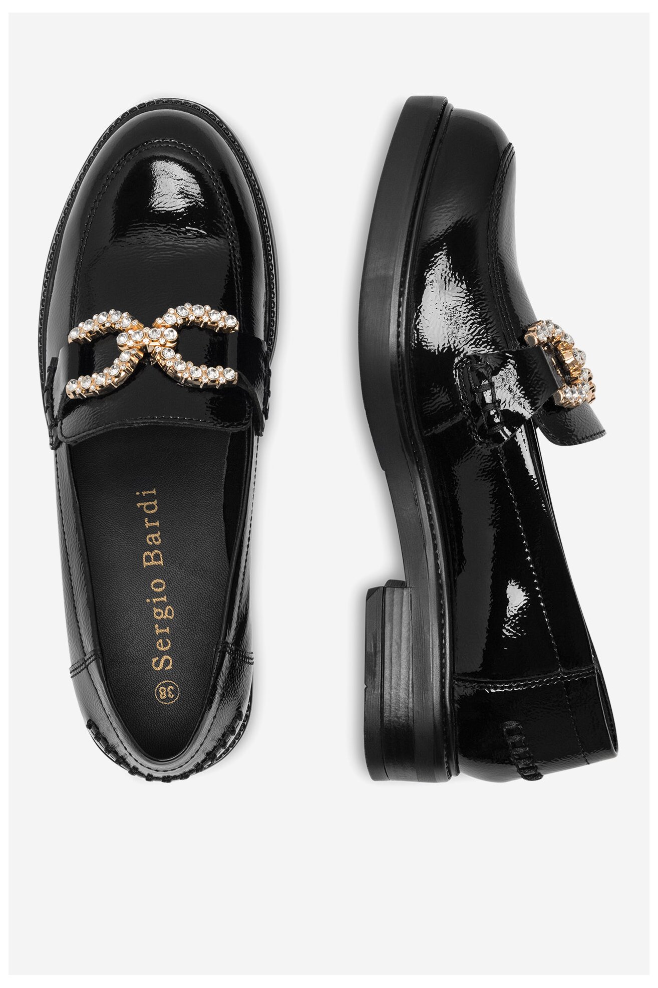 Mokasyn Sergio Bardi WI16-D1013-01SB Czarny