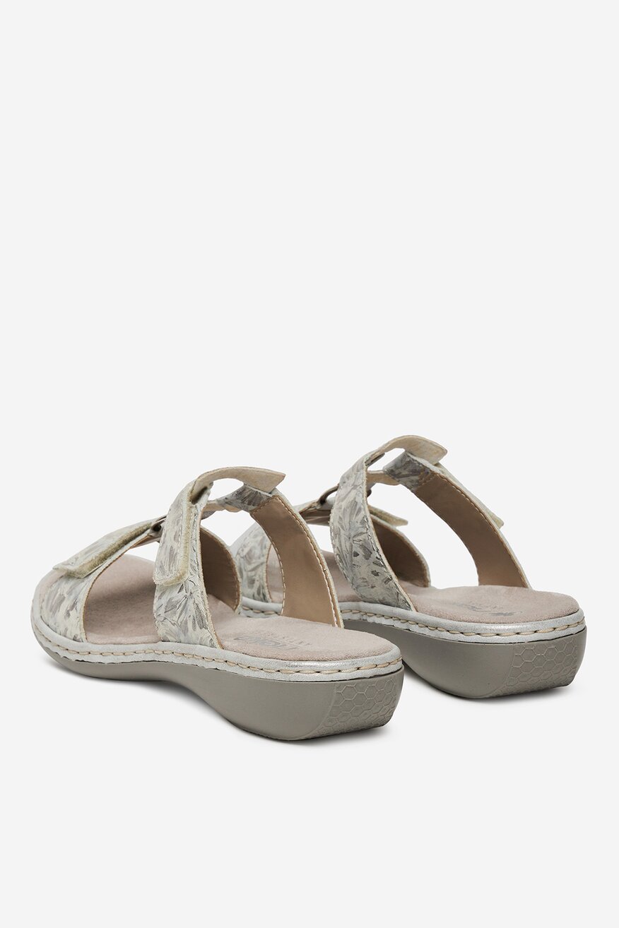 Șlapi Rieker ARGINTIU - 2230078394666