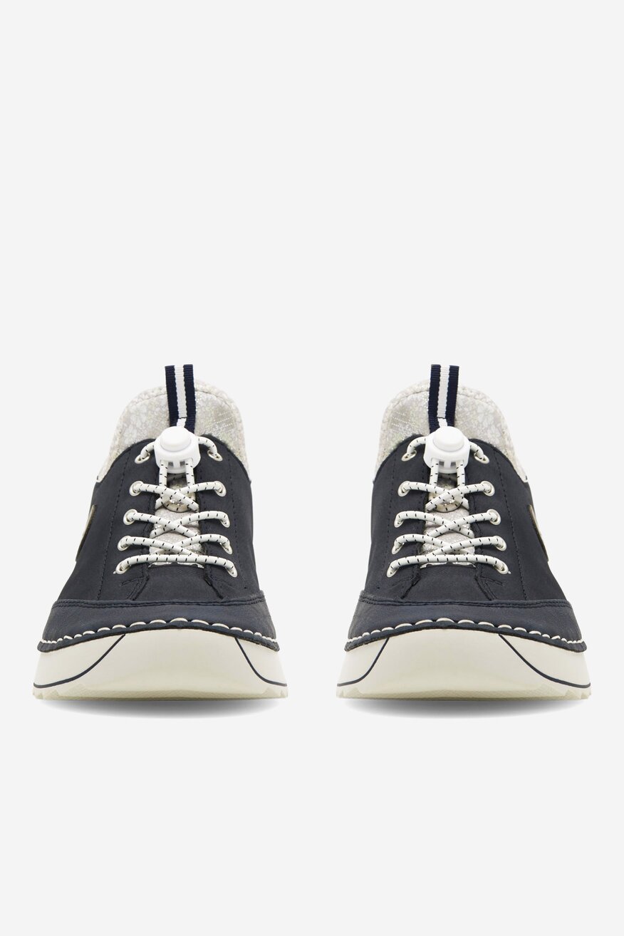 Półbuty Rieker CEO-51558-14 Granatowy - 5906751482872