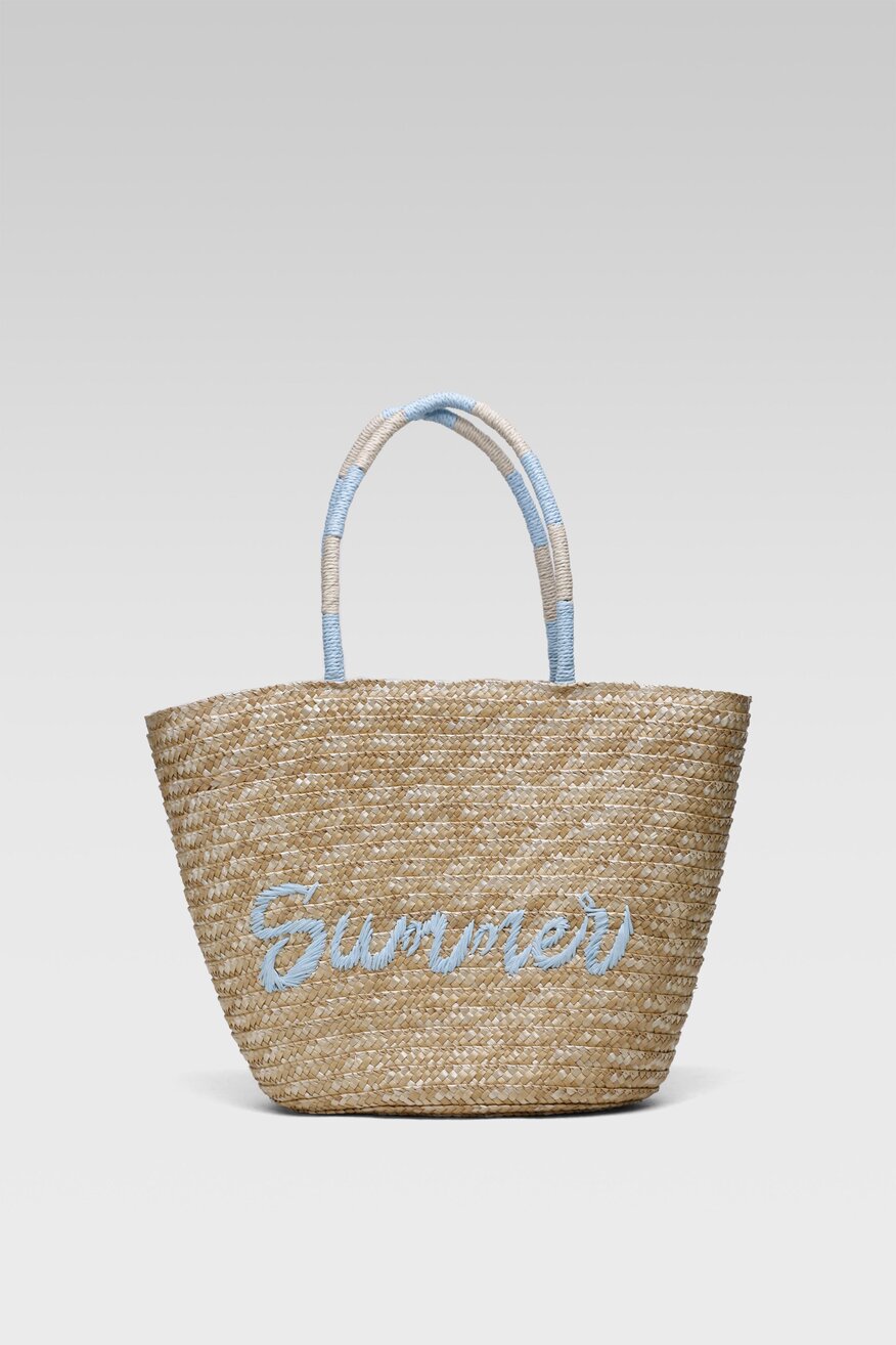 DeeZee - Torebka shopper boho beżowa - 5904248448073