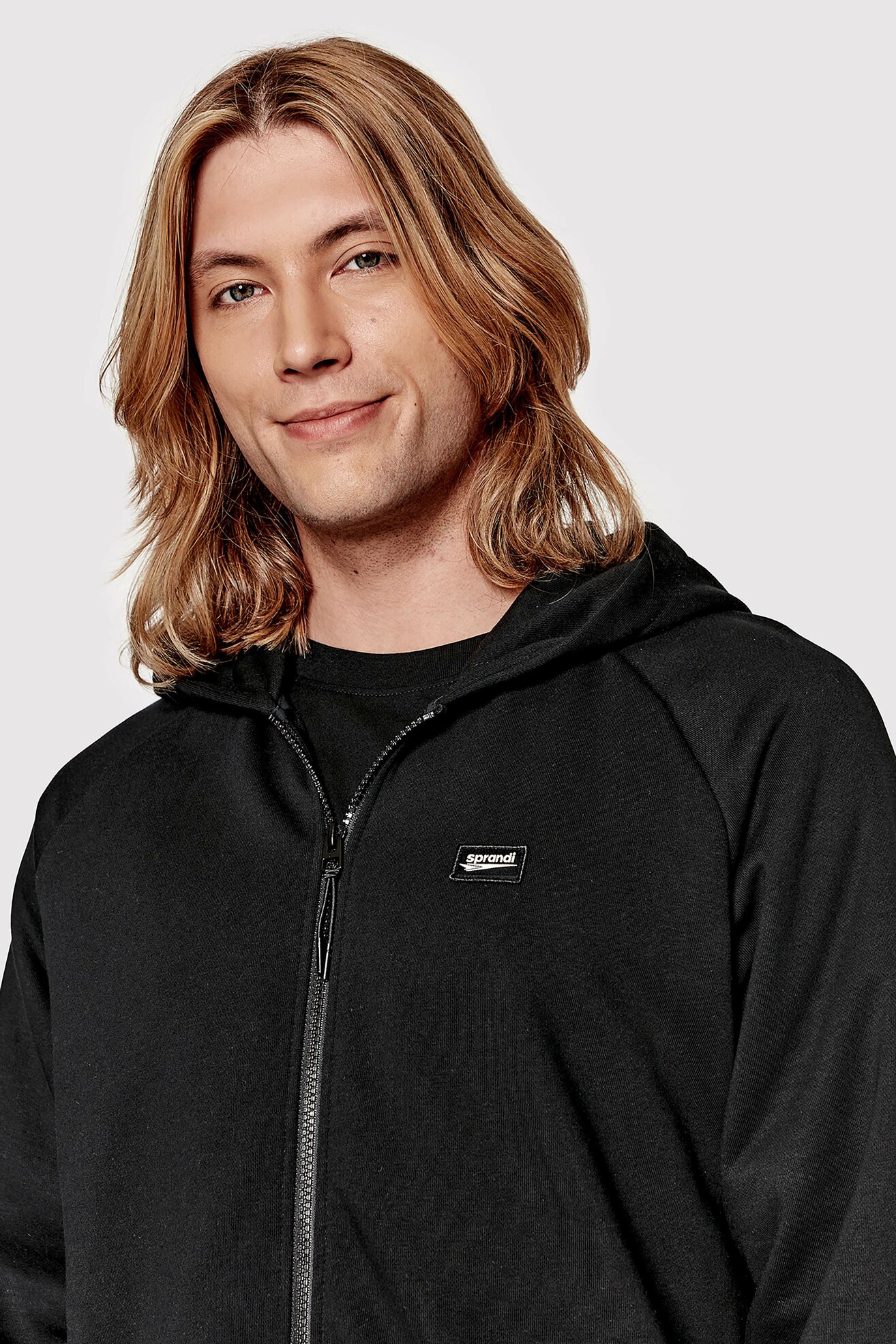 Bluza zip Sprandi SP22-BLMR101 Czarny