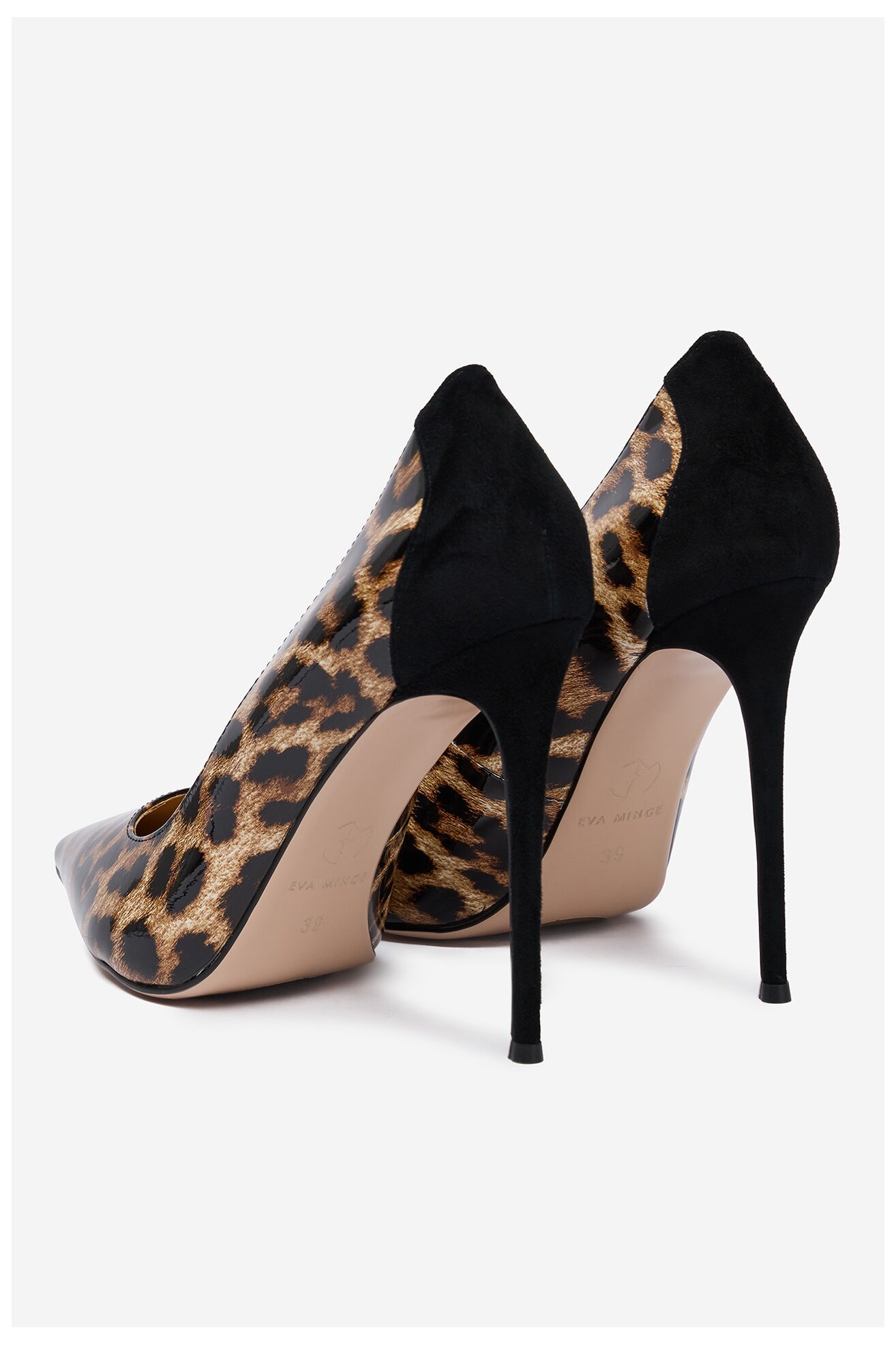 Pantofi cu toc EVA MINGE EO-SKYE-1643-1 MARO