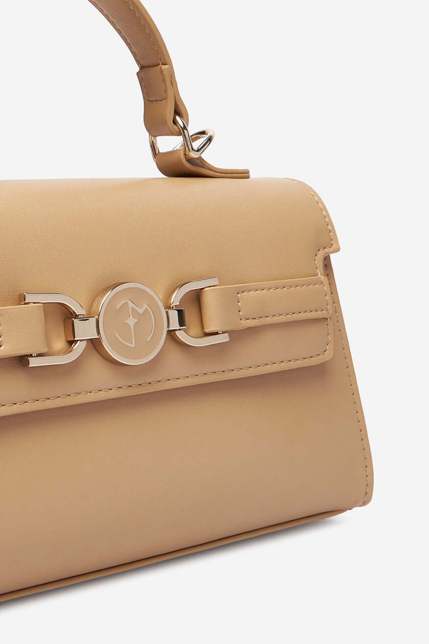 Дамска чанта EVA MINGE БЕЖОВ - 5906751331033
