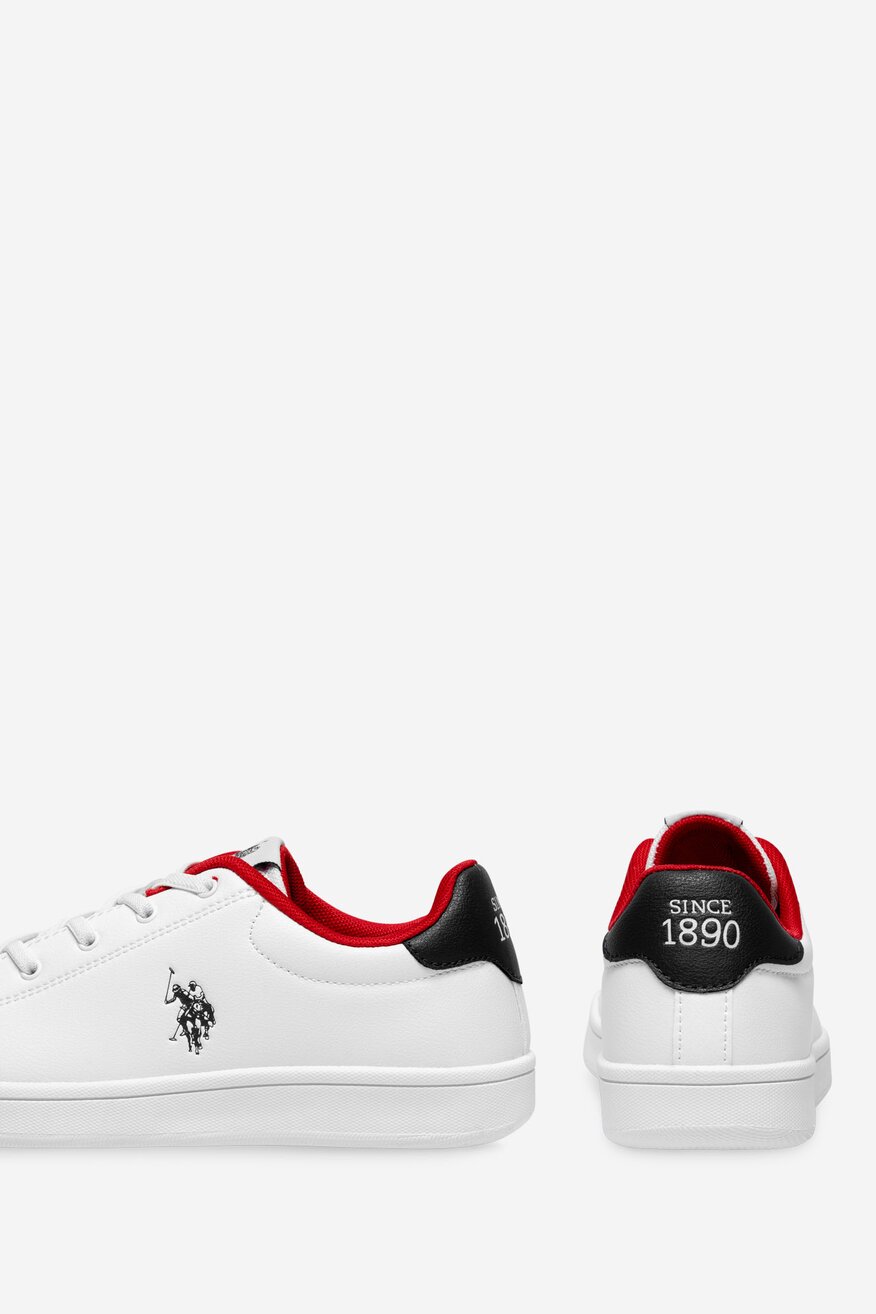 Сникърси U.S. POLO ASSN. БЯЛ - 5905588413509