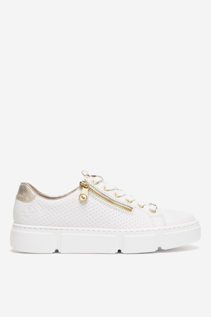 
                Rieker - Sneakersy skórzane - 2230074037598