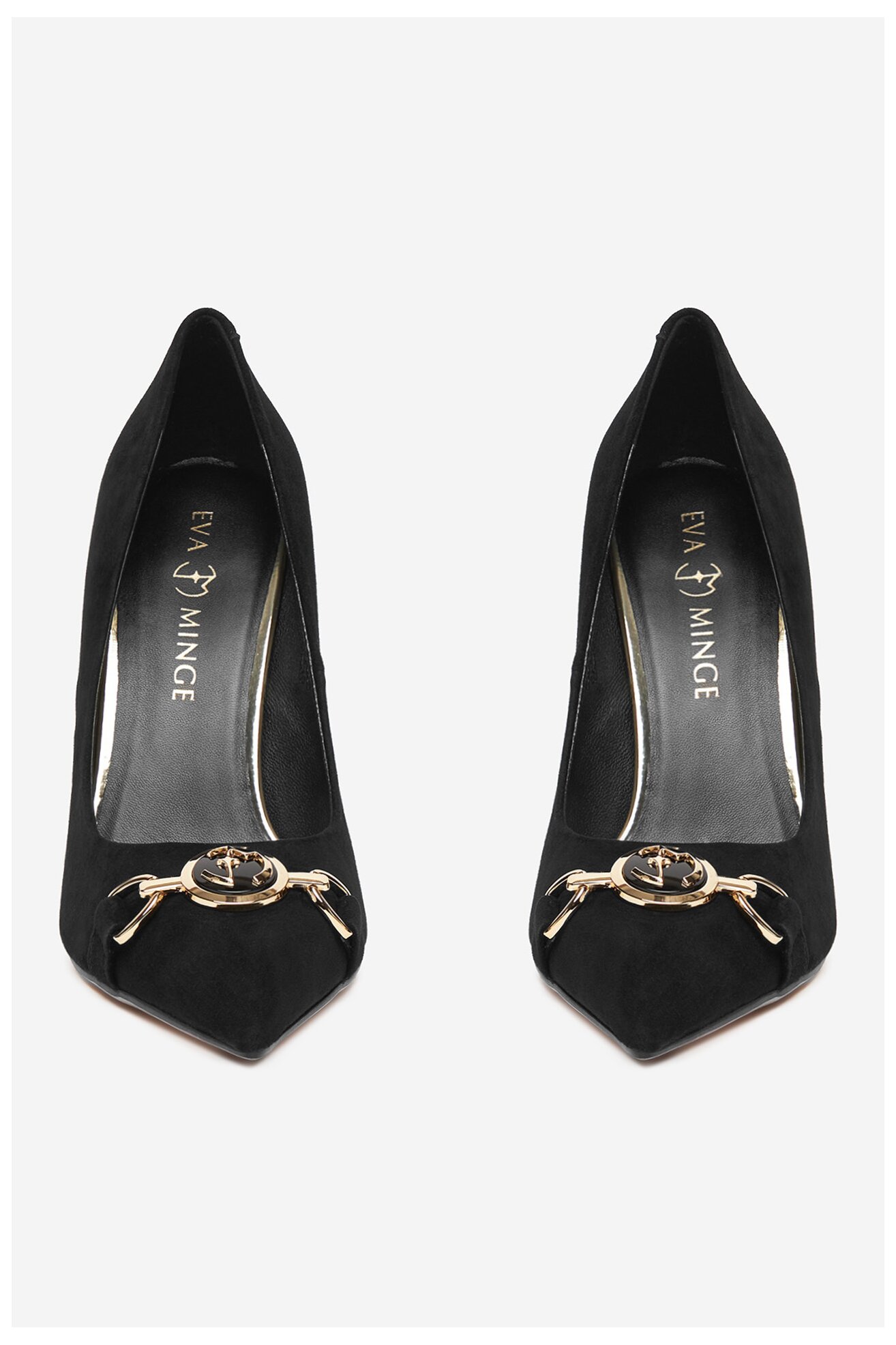 Pantofi cu toc EVA MINGE EO-LILA-1677-13-3S NEGRU