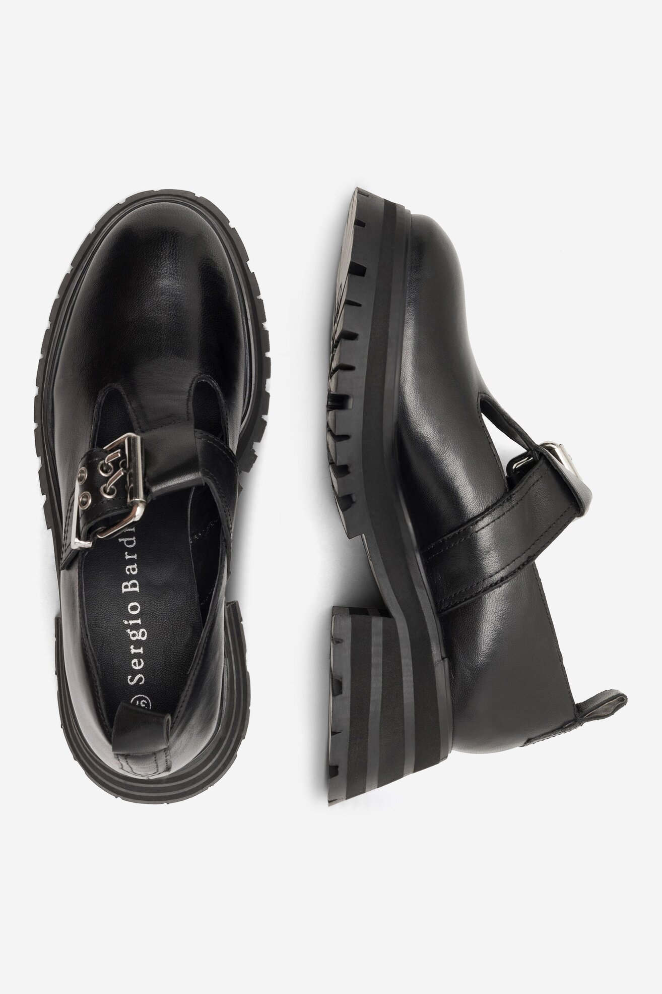 Pantofi casual Sergio Bardi WI16-C1037-03SB NEGRU