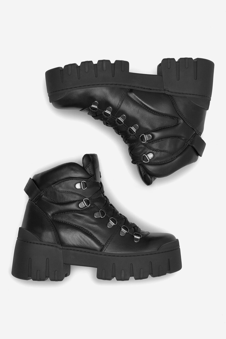 Badura - Trzewiki skórzane - 5905588267317